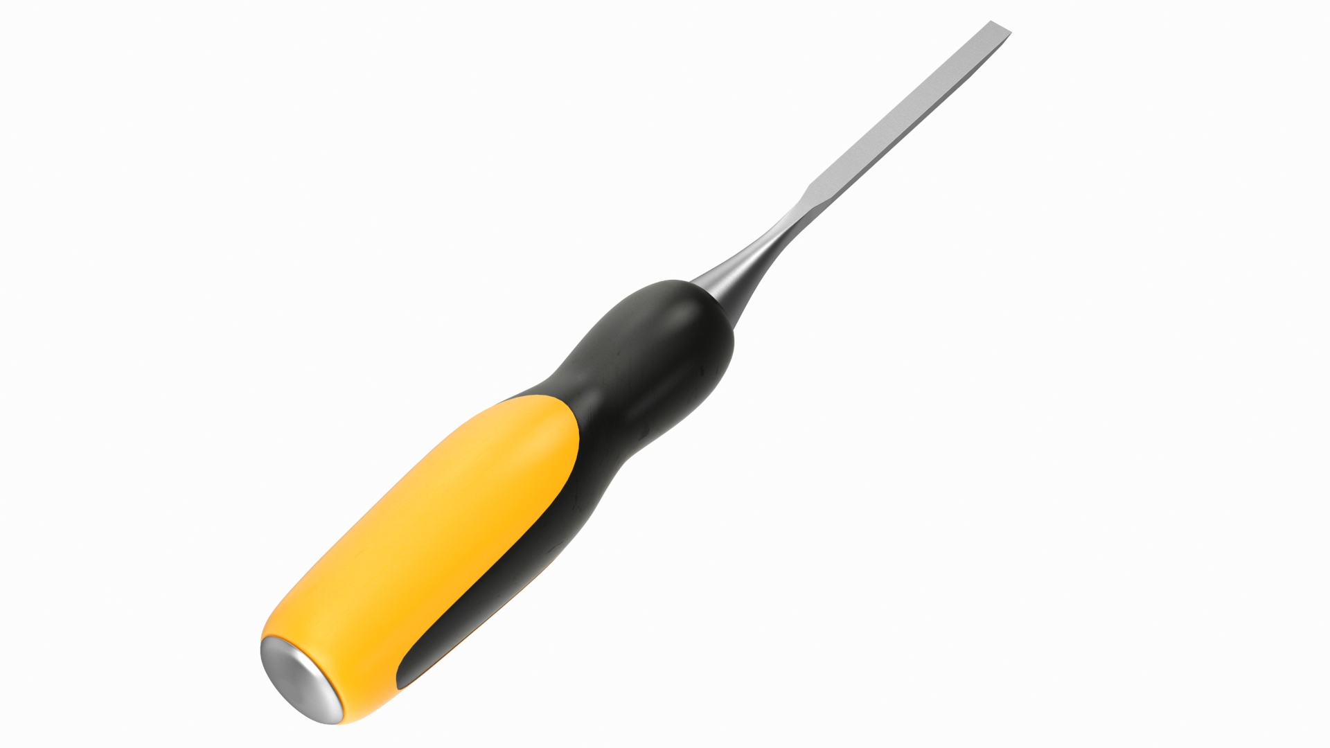 3D Wood Chisel with Plastic Handle