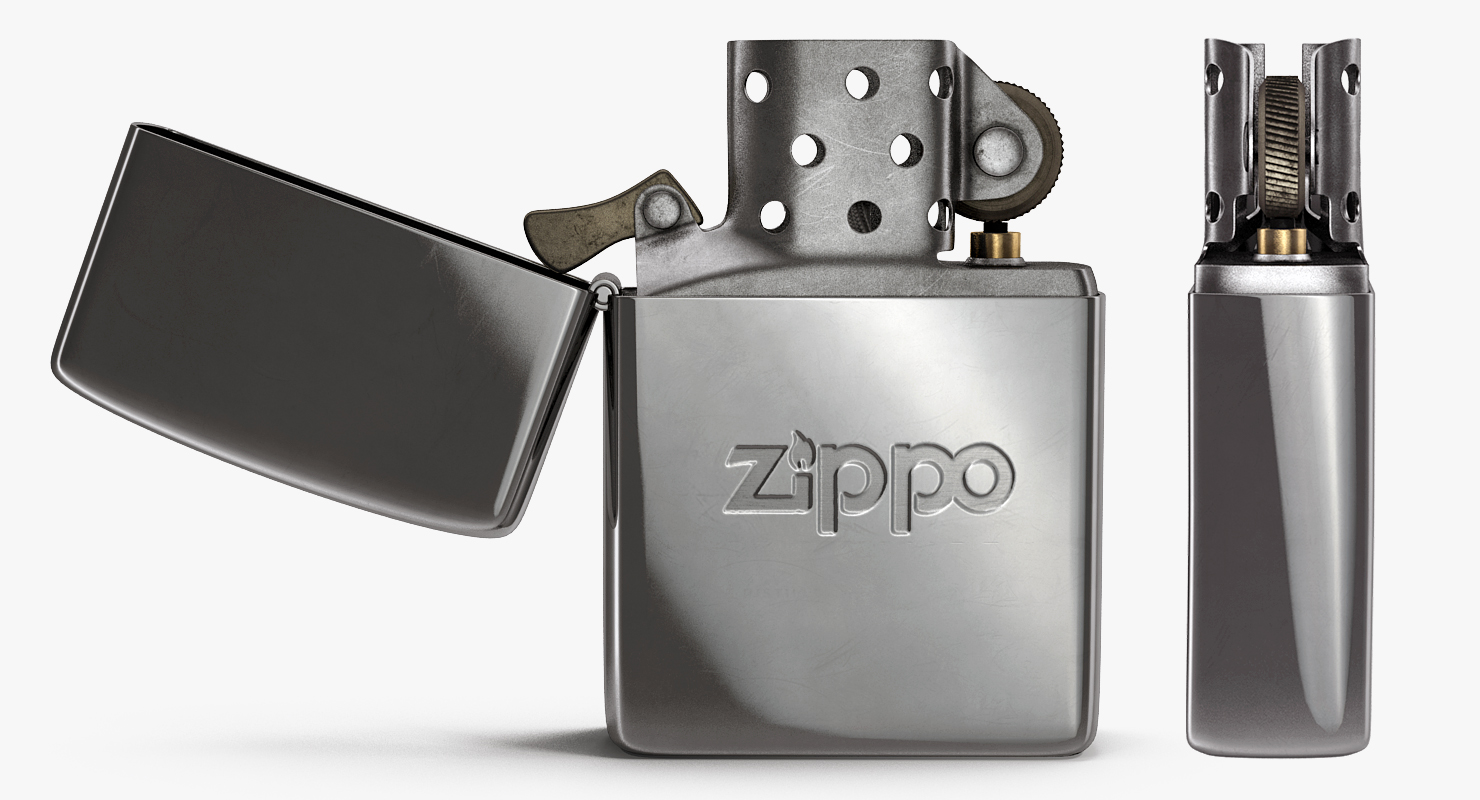 3D Classic Zippo Lighter