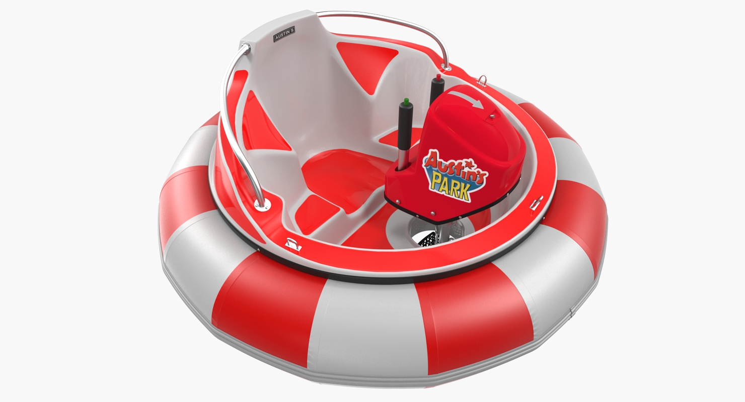 3D Amusement Park Bumper Boat