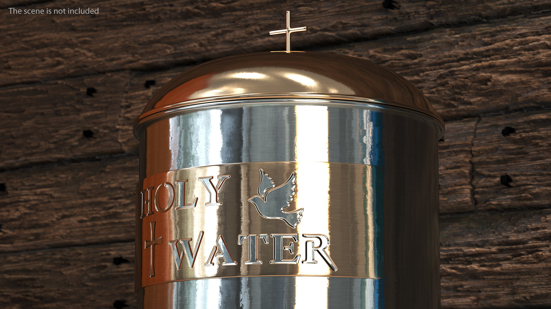 3D Holy Water Tank with Stand