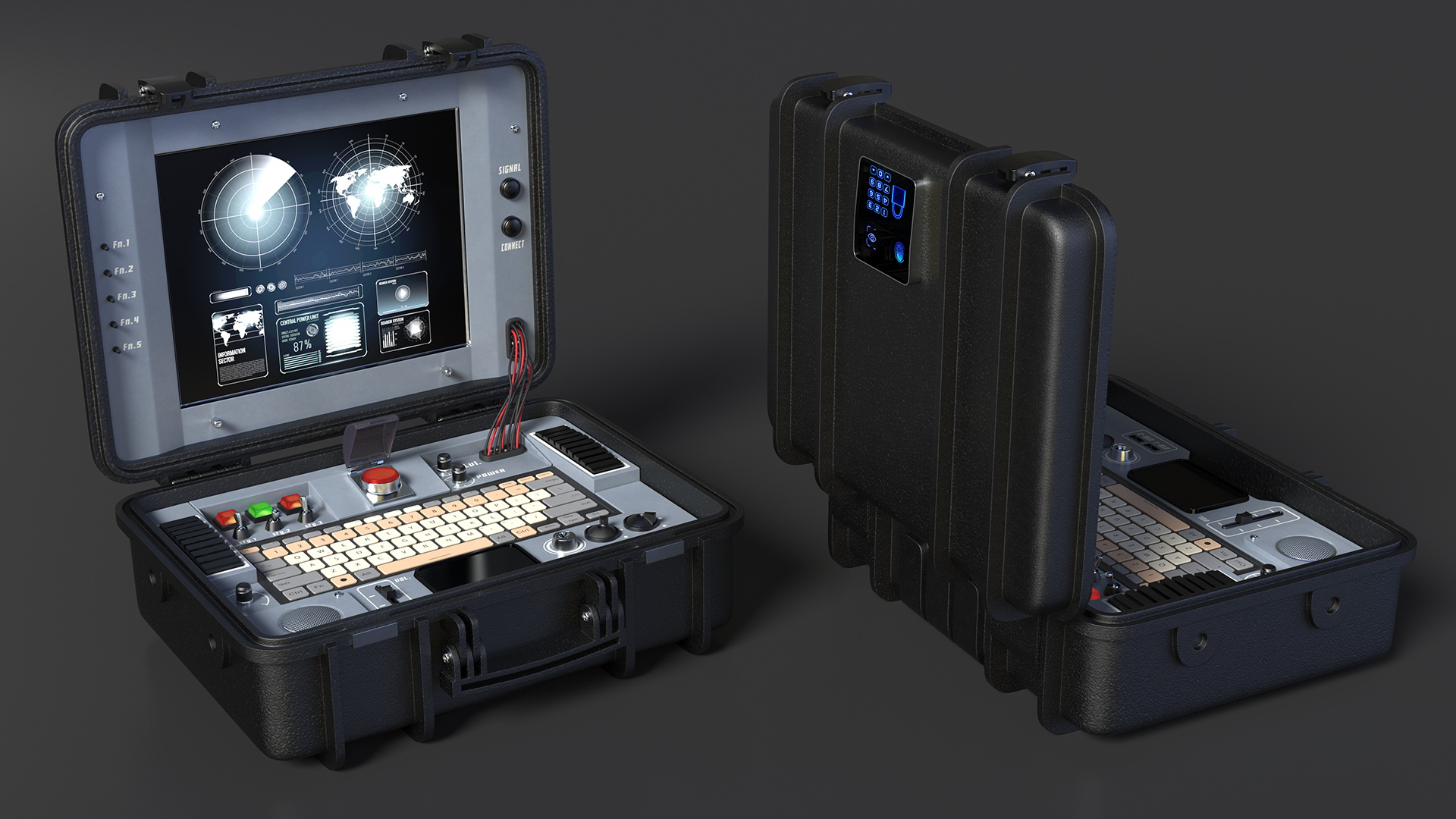 Nuclear Briefcase 3D