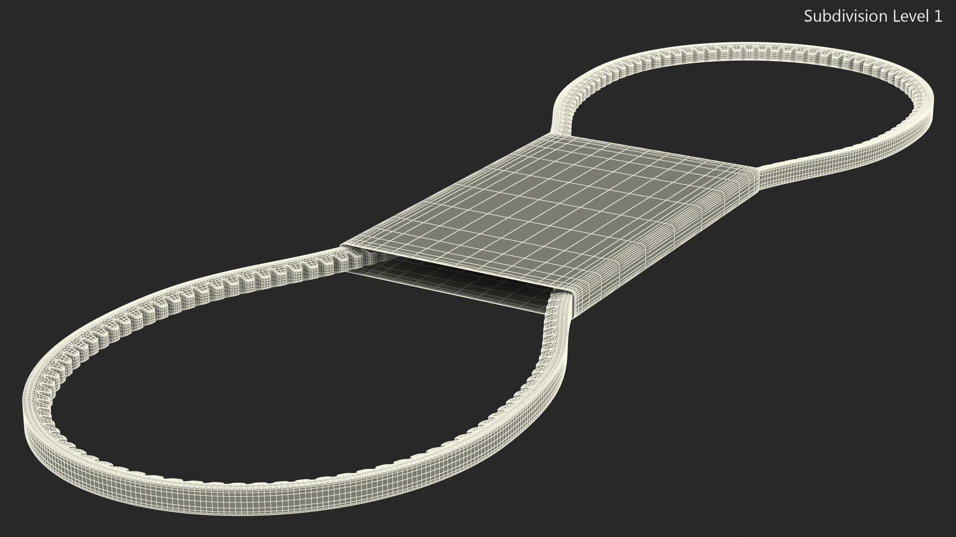 Accessory Drive V Belt Packed 3D model