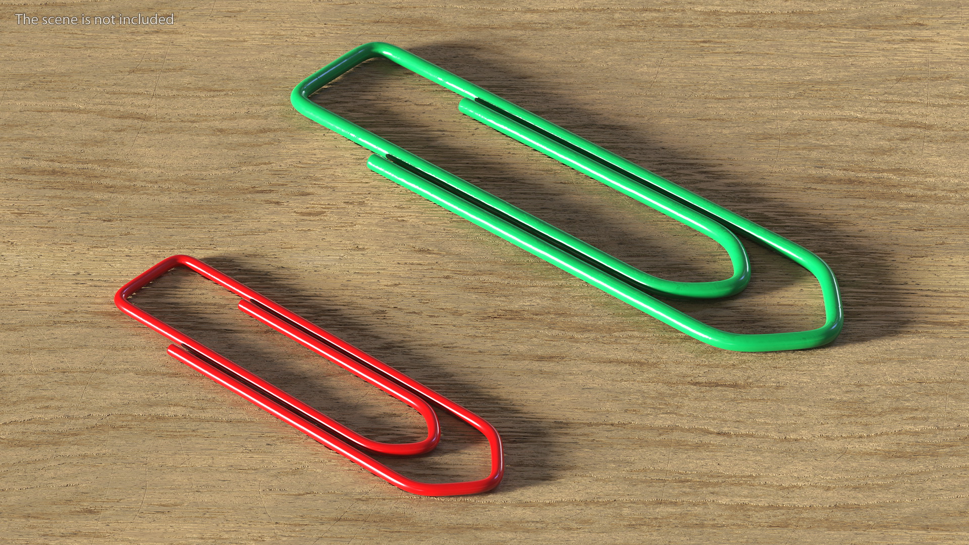 Paper Clip Boat Shape Color 3D