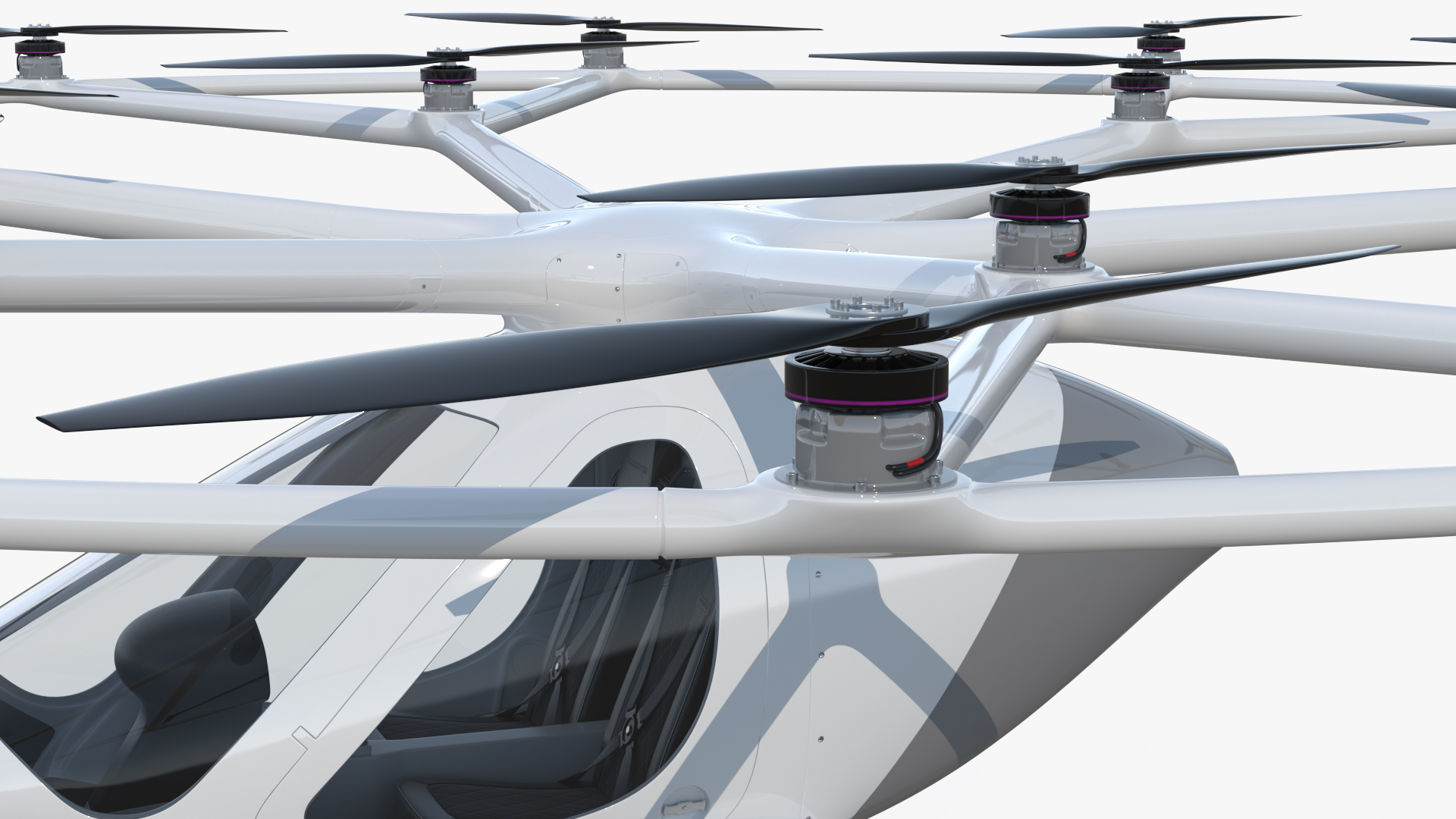 Passenger Electric Drone 3D model