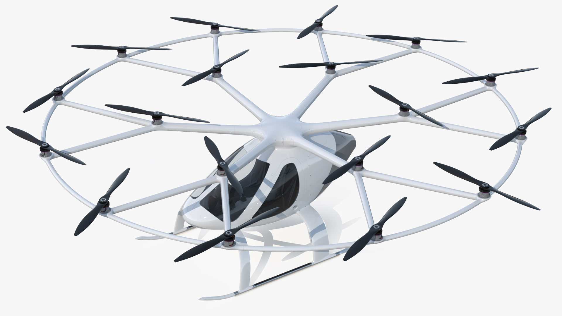 Passenger Electric Drone 3D model