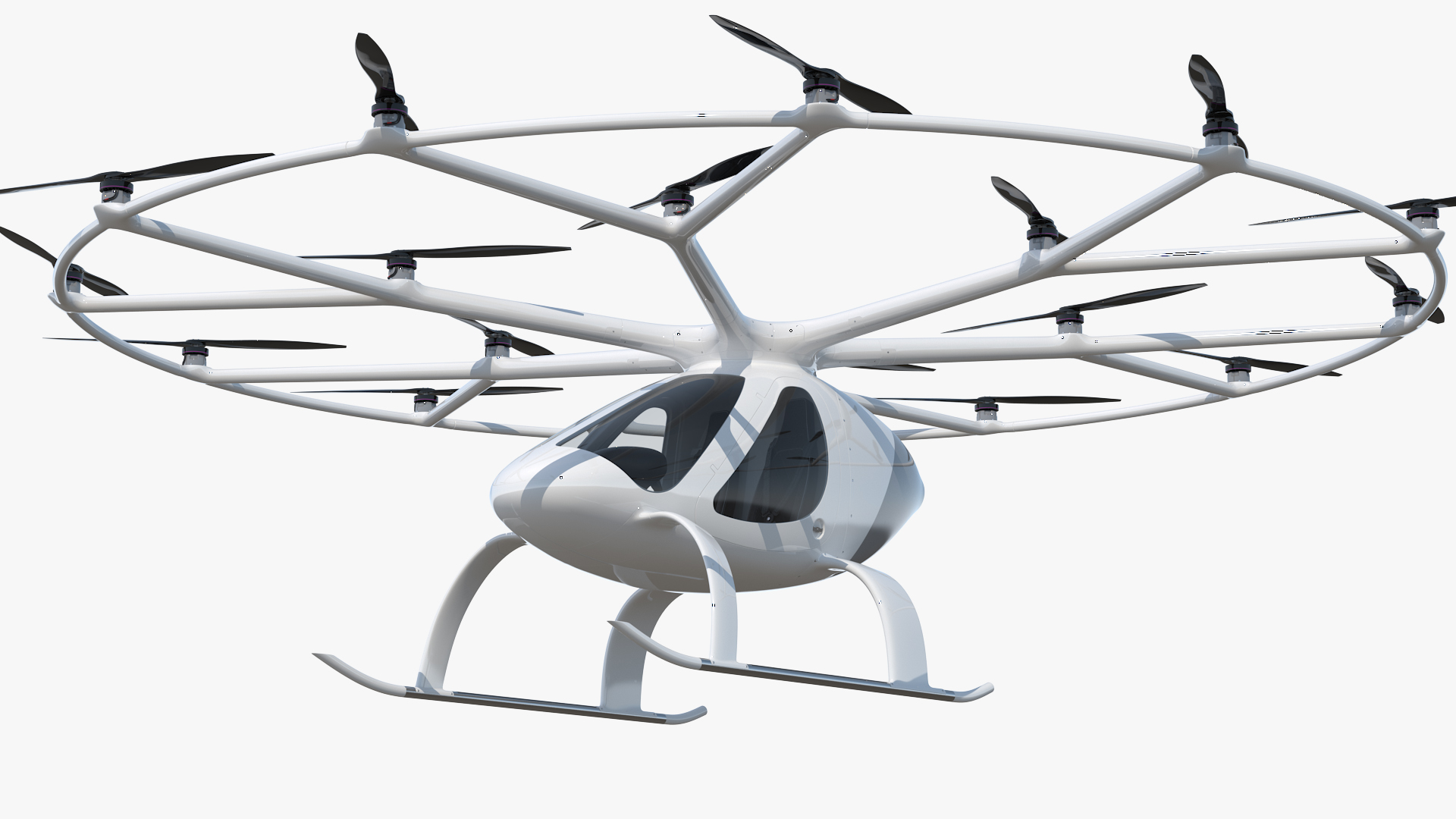 Passenger Electric Drone 3D model