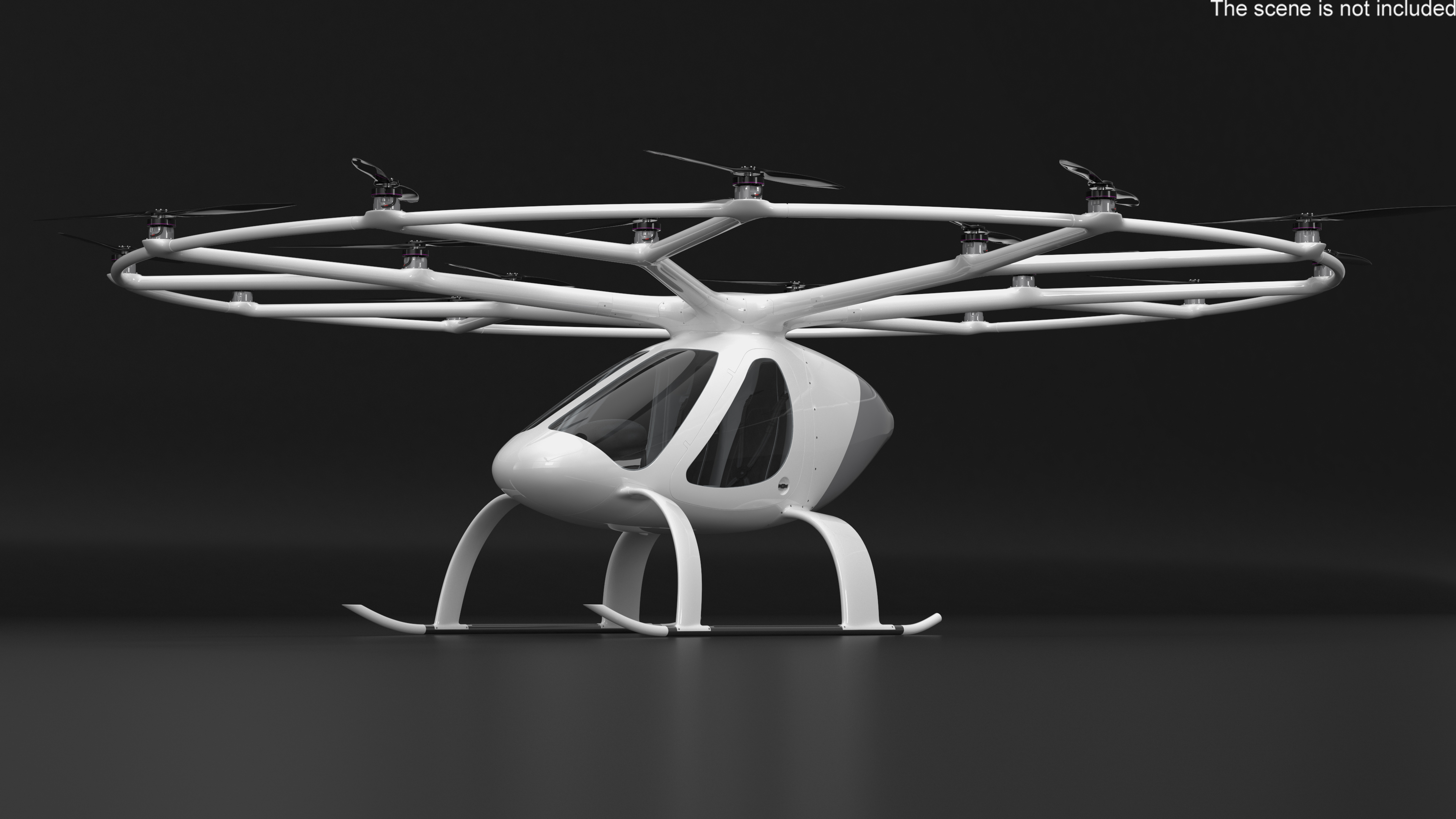 Passenger Electric Drone 3D model