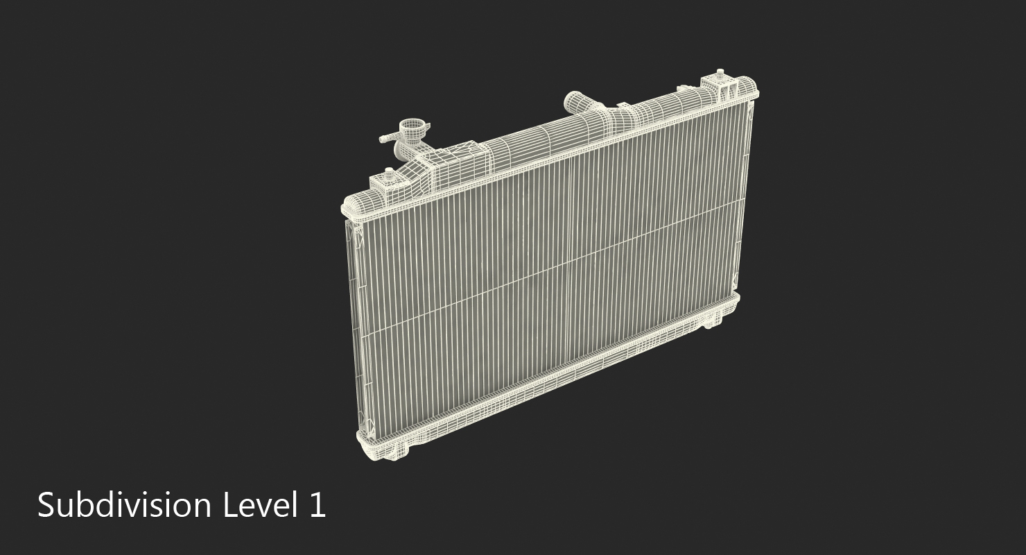 Motor Radiator 3D model