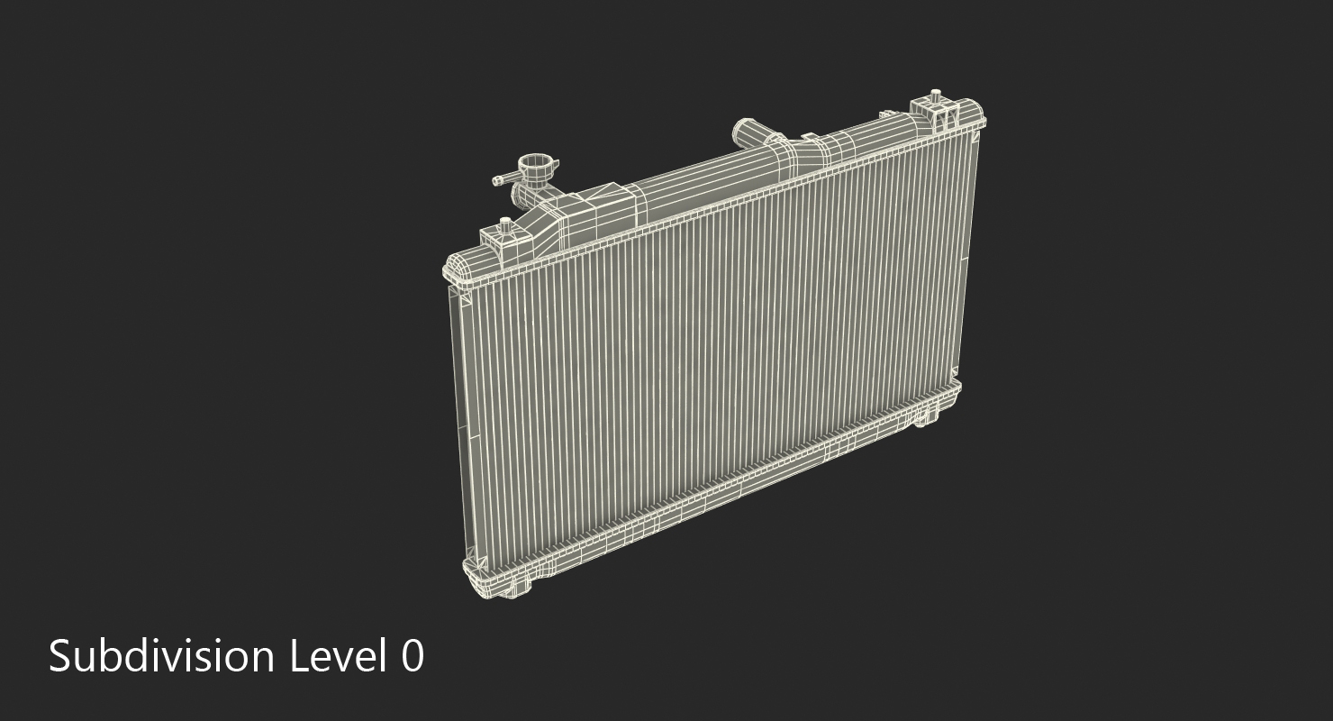 Motor Radiator 3D model