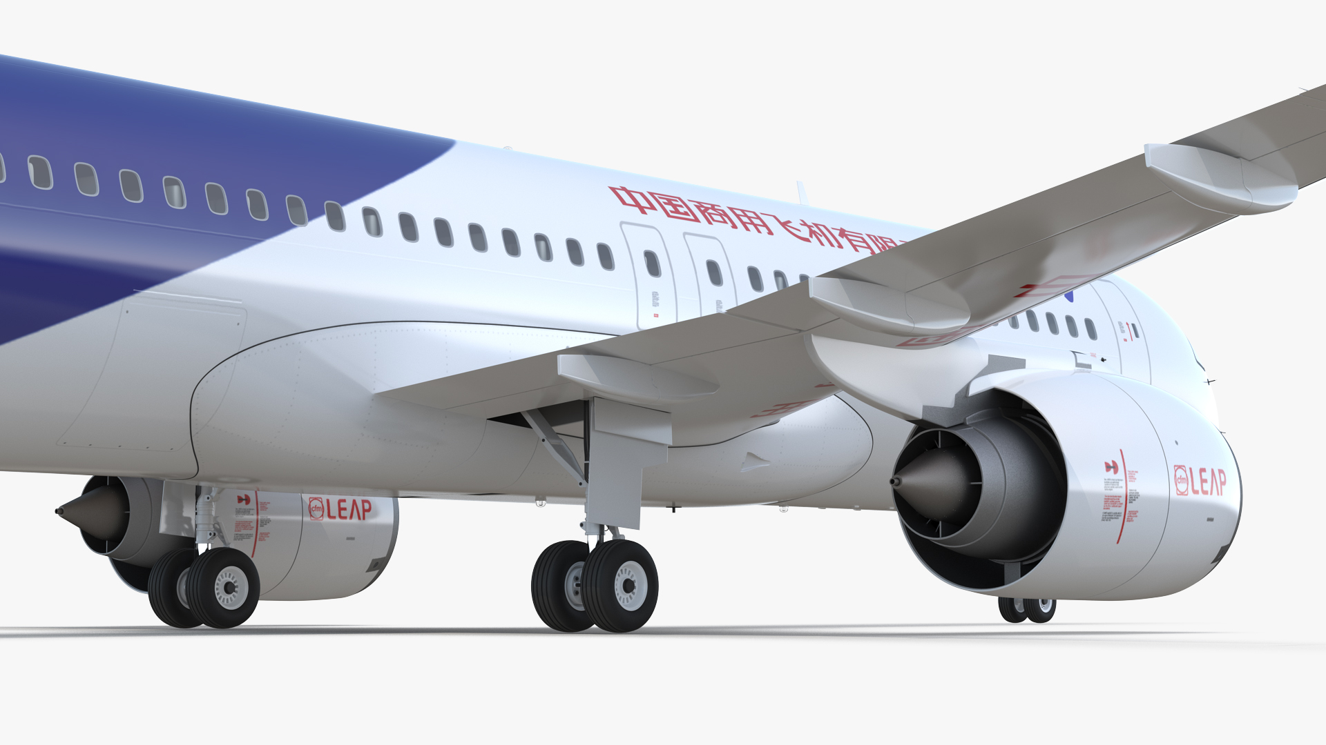 3D Comac C919 Narrow Body Airliner Flight model