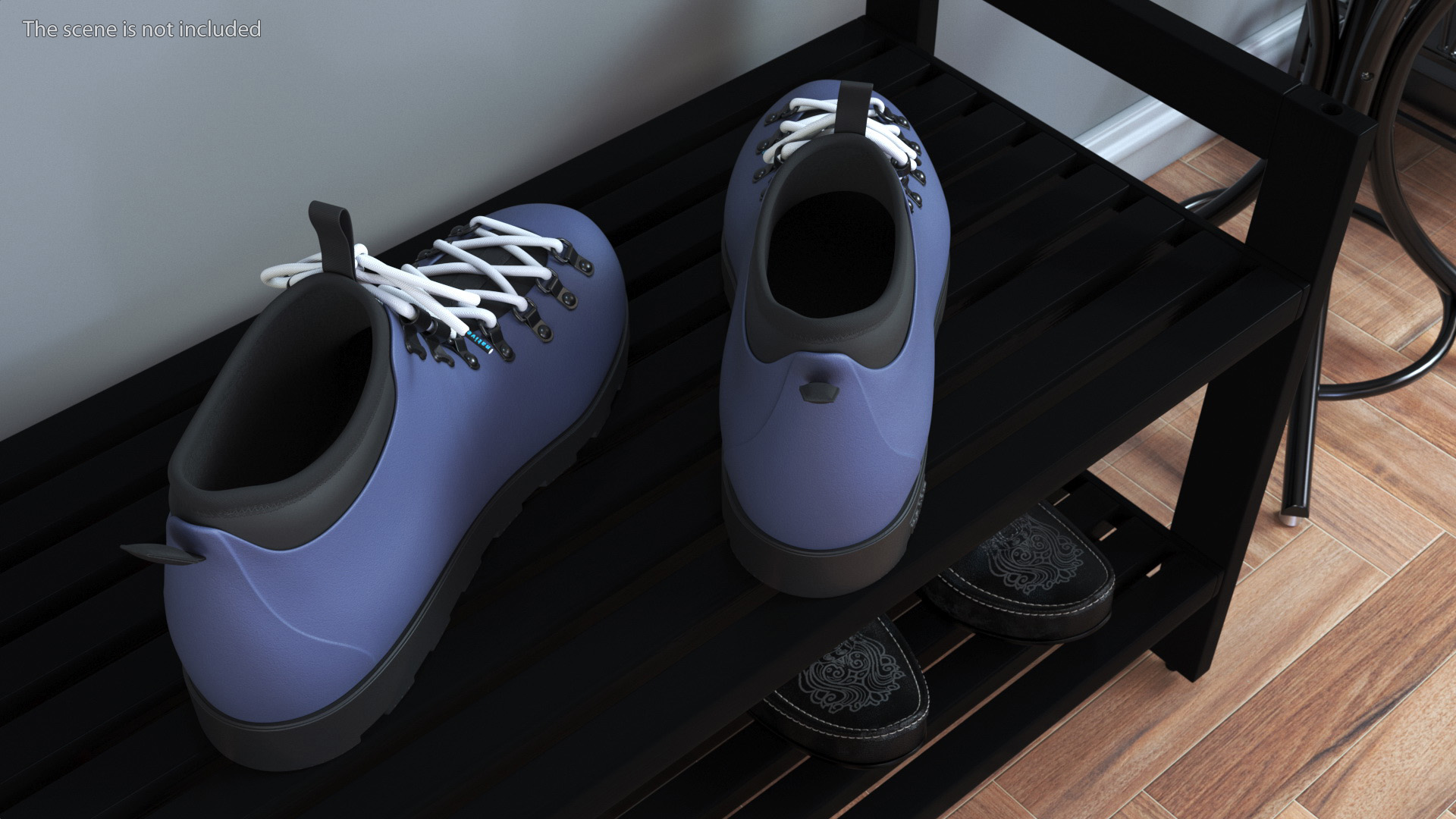 Native Fitzsimmons Onyx Boots 3D model