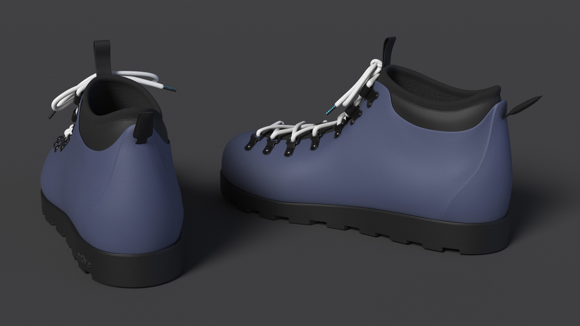 Native Fitzsimmons Onyx Boots 3D model