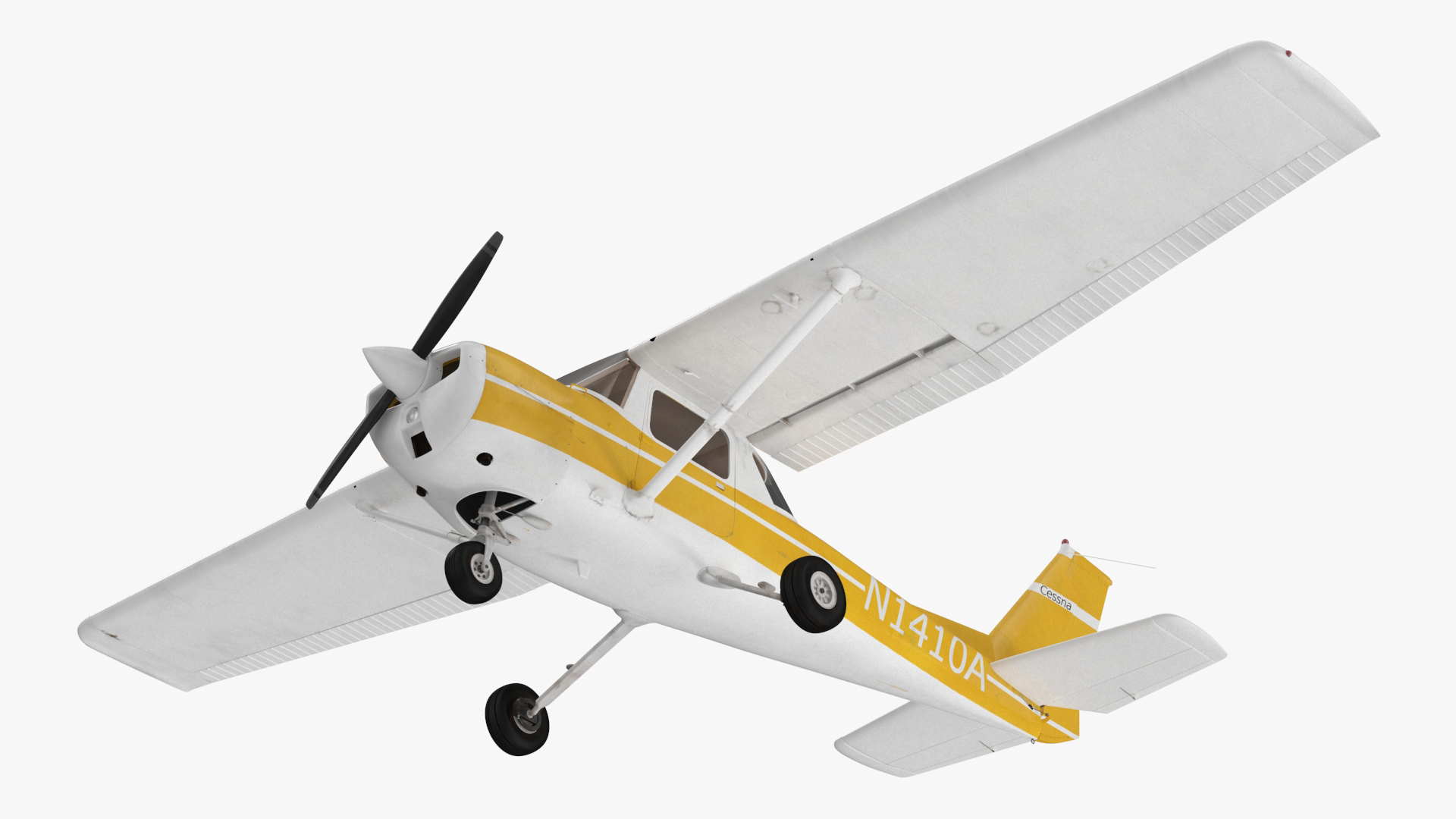 3D model Flight Training Airplane Cessna 150