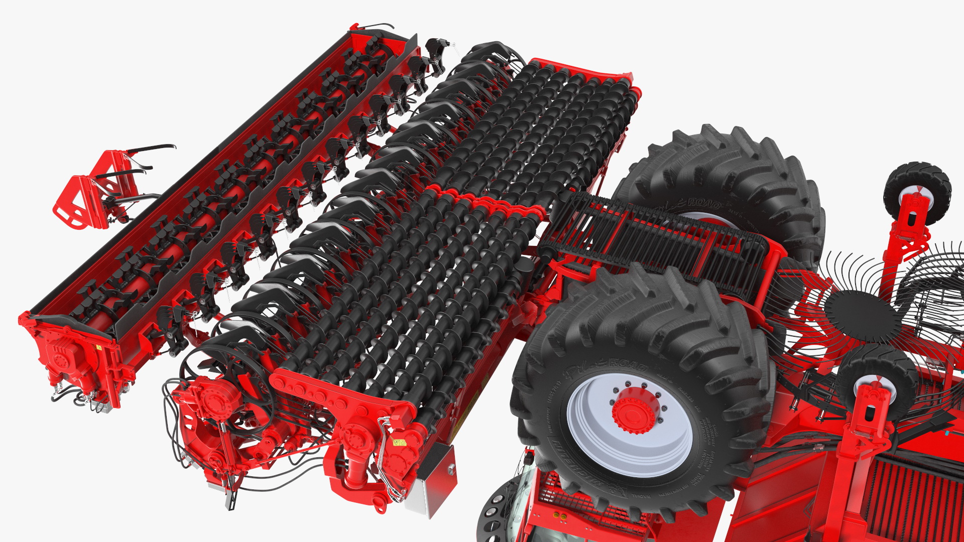 Beet Harvester HOLMER Terra Dos T4-30 Rigged 3D model