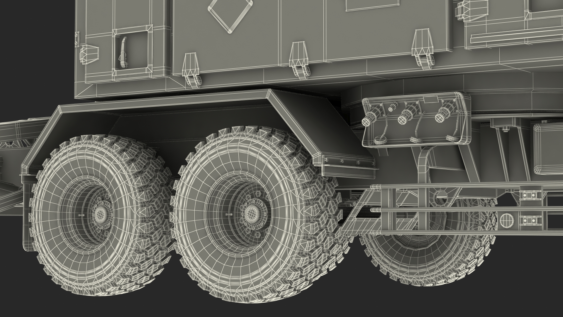 3D Patriot AN MPQ53 Radar Set Camo