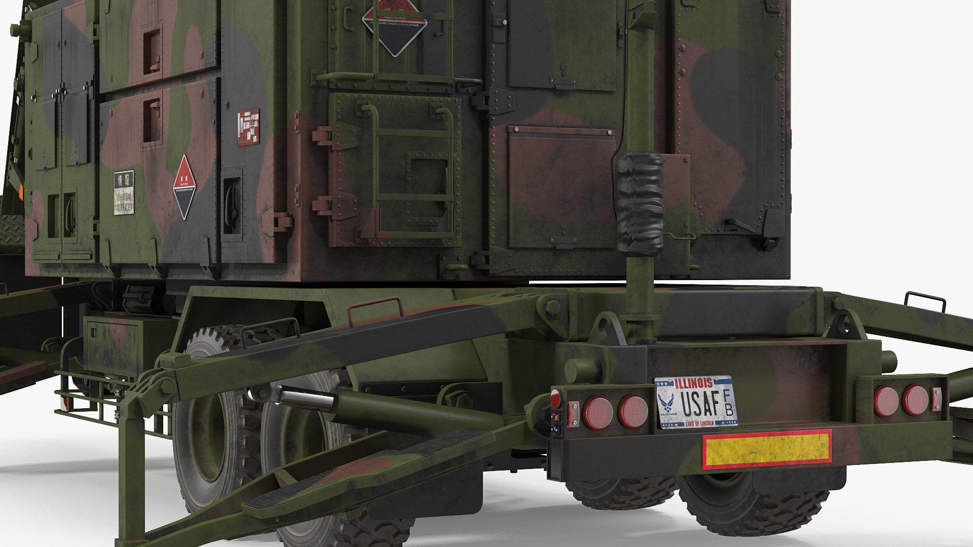 3D Patriot AN MPQ53 Radar Set Camo