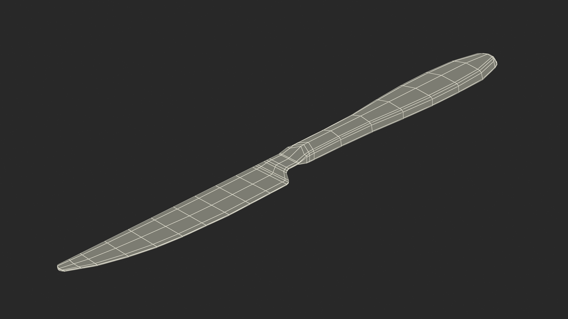 Silver Knife 3D