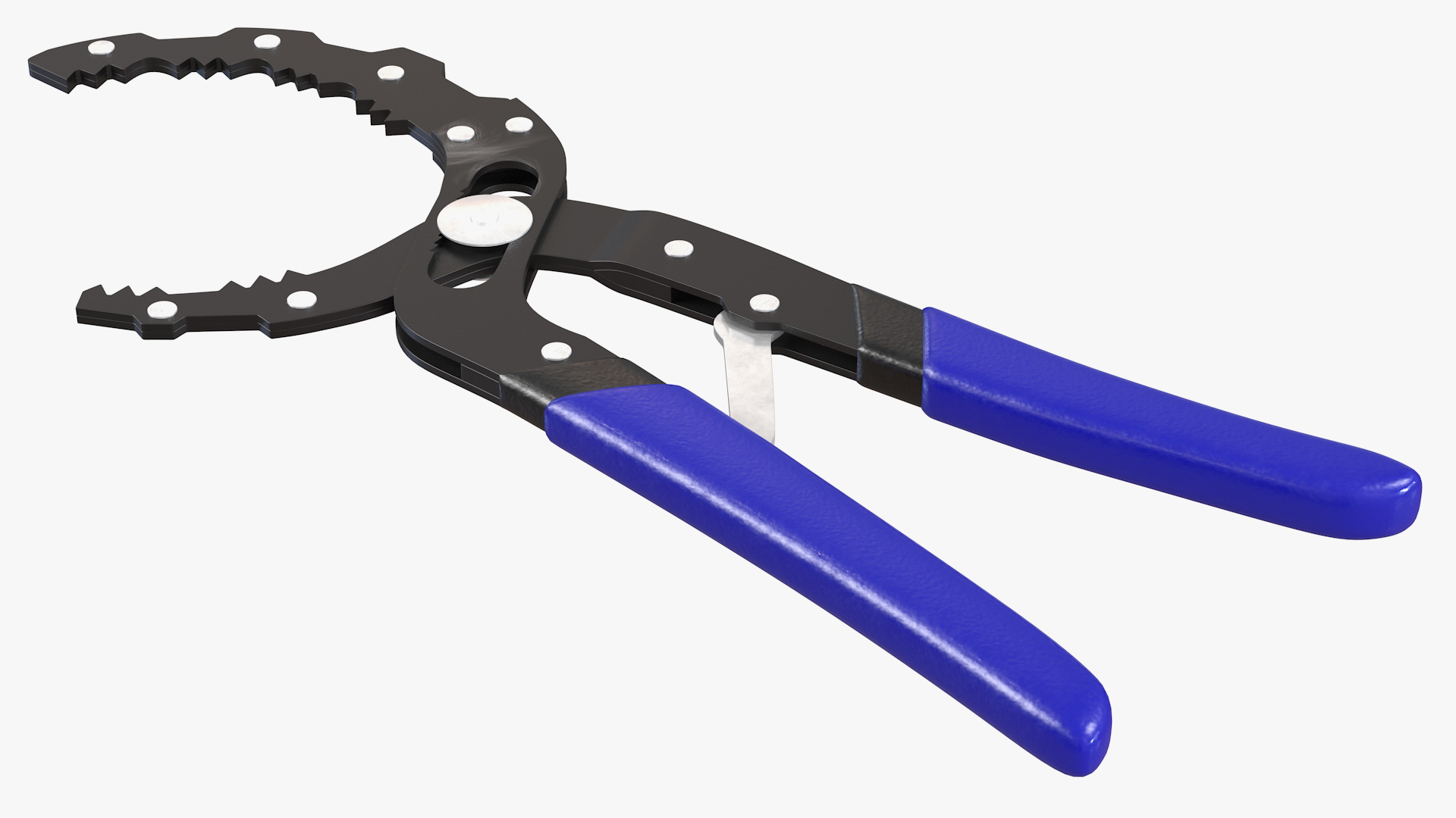 Oil Filter Pliers Rigged 3D model