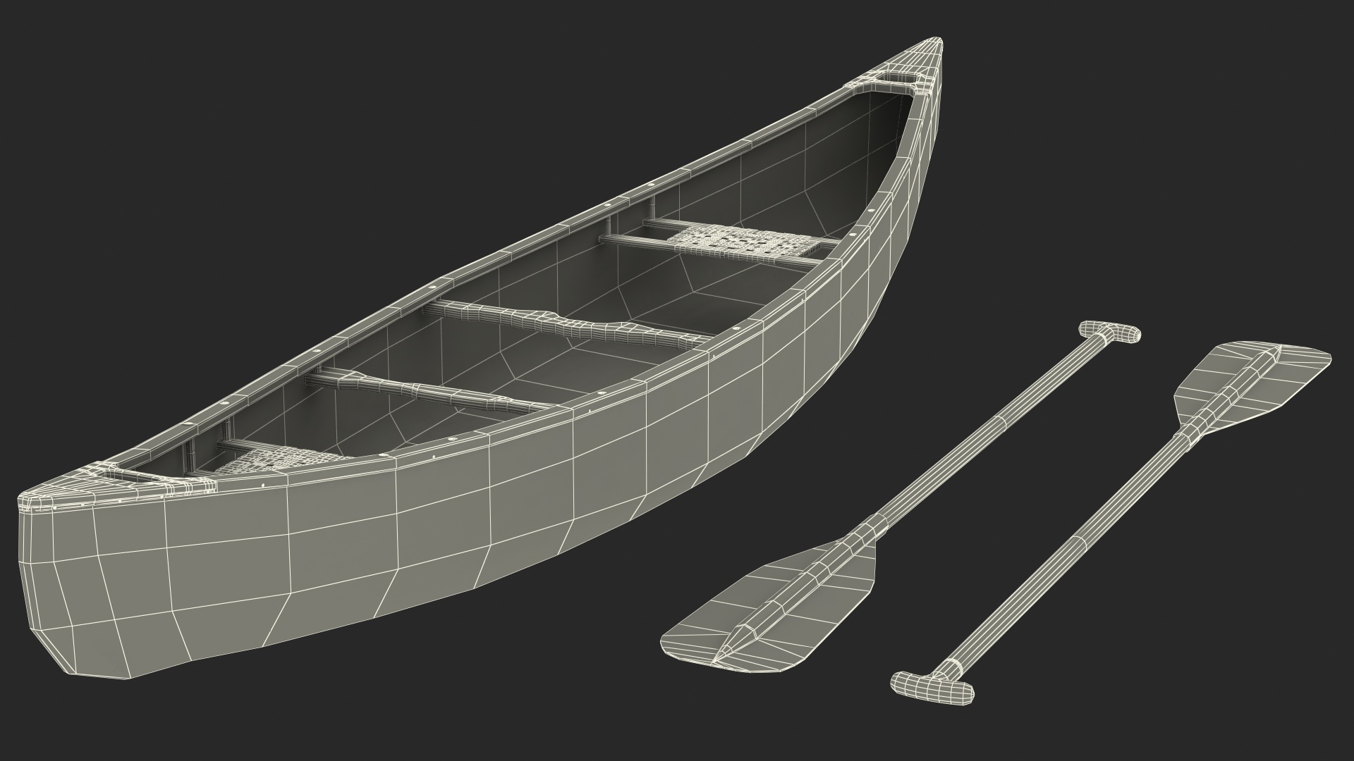 Old Town Discovery 169 Tripping Canoe 3D