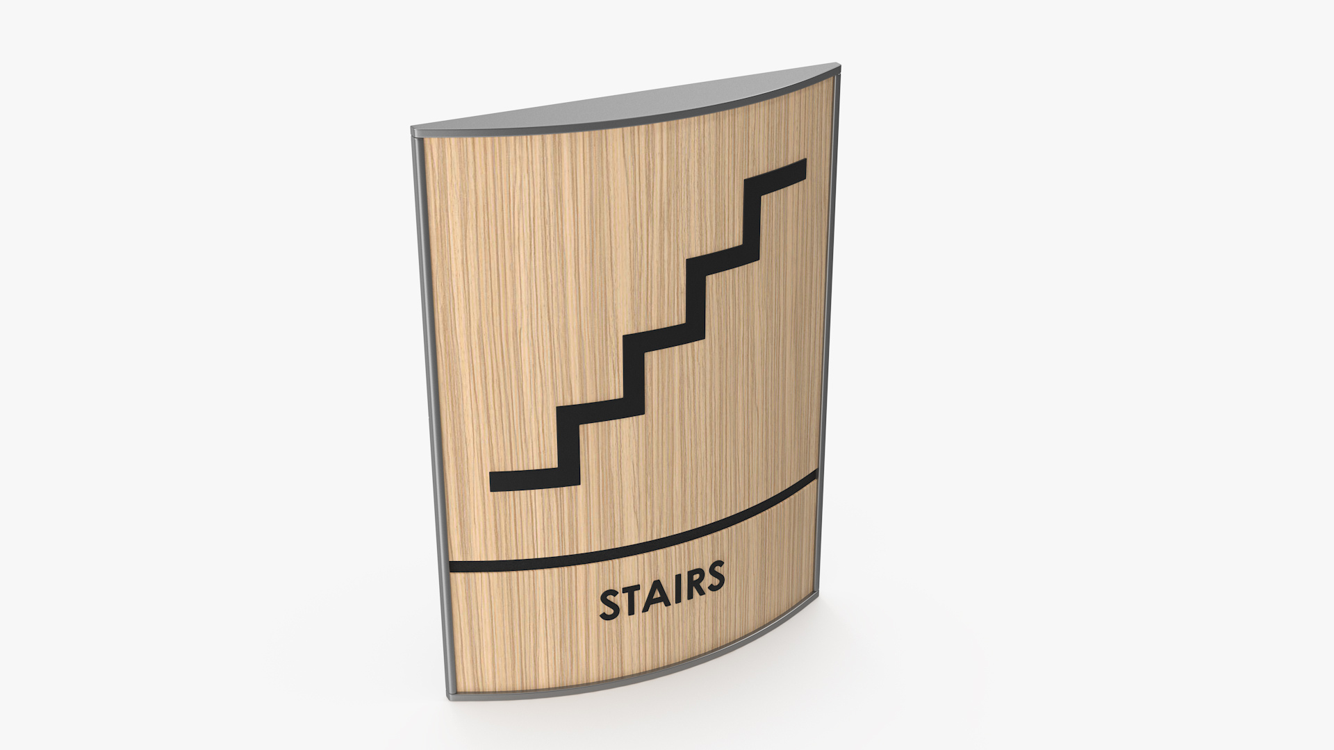 Stairs Compliance Sign 3D