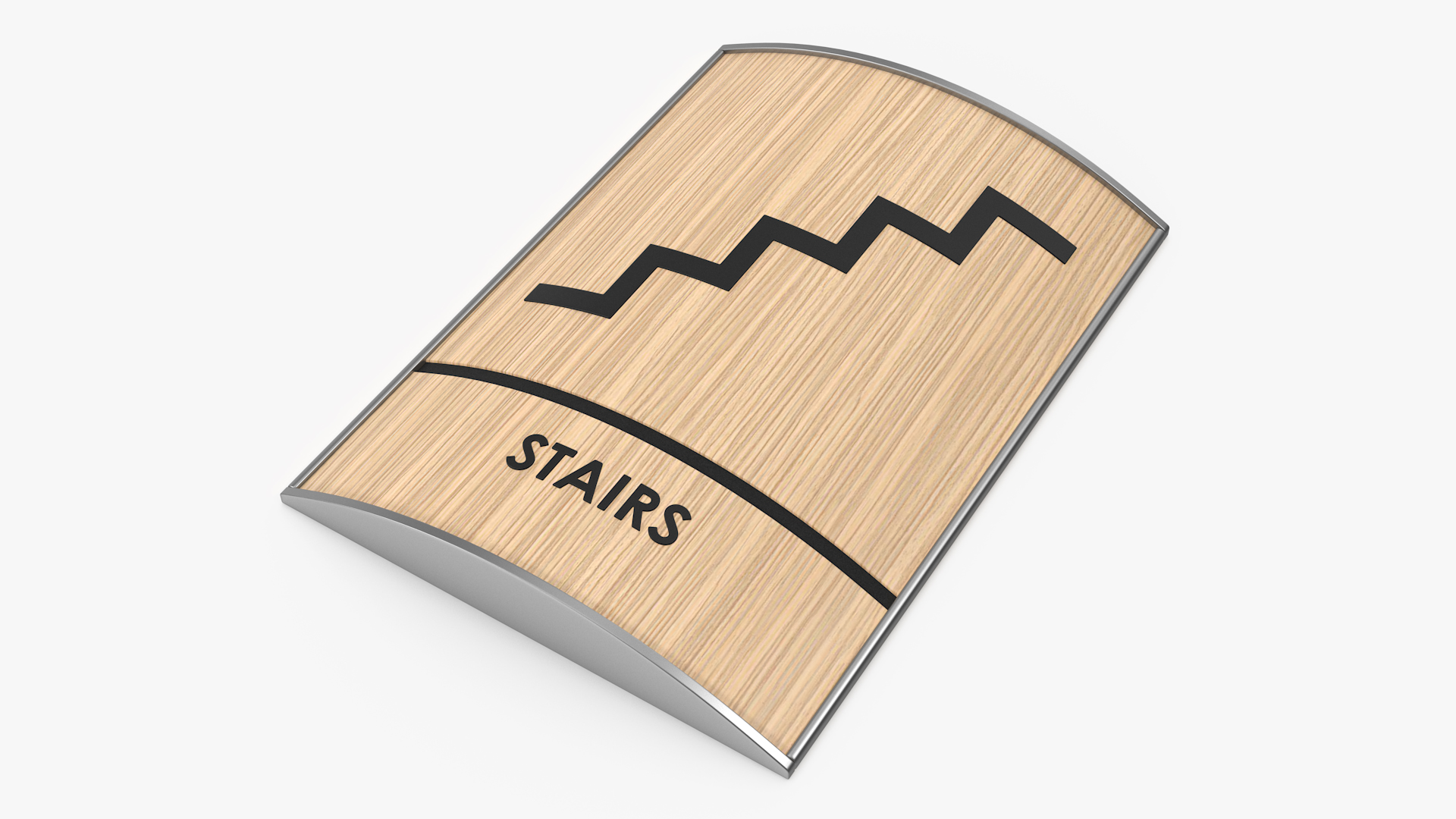 Stairs Compliance Sign 3D