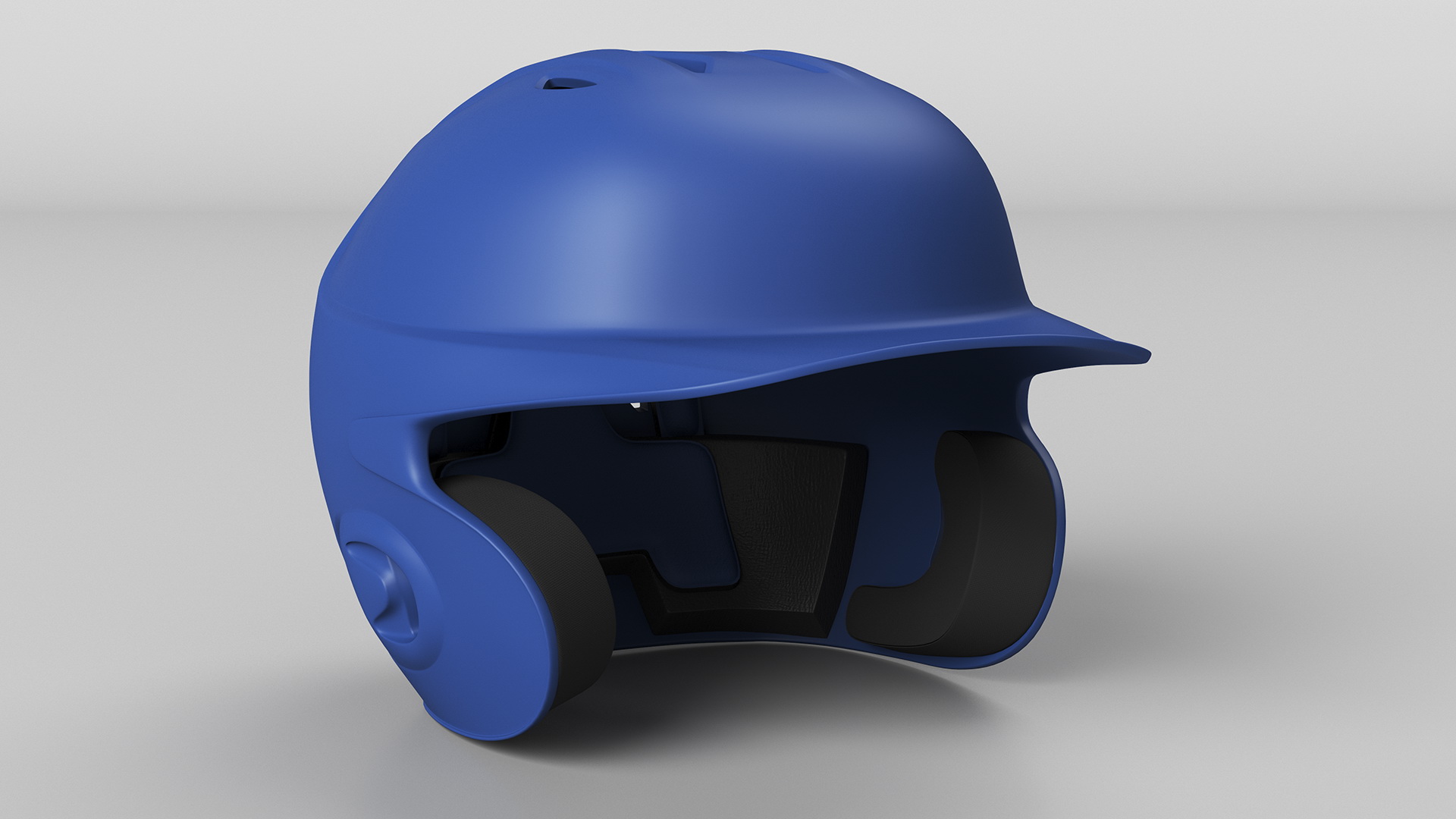 3D Baseball Batting Helmet model