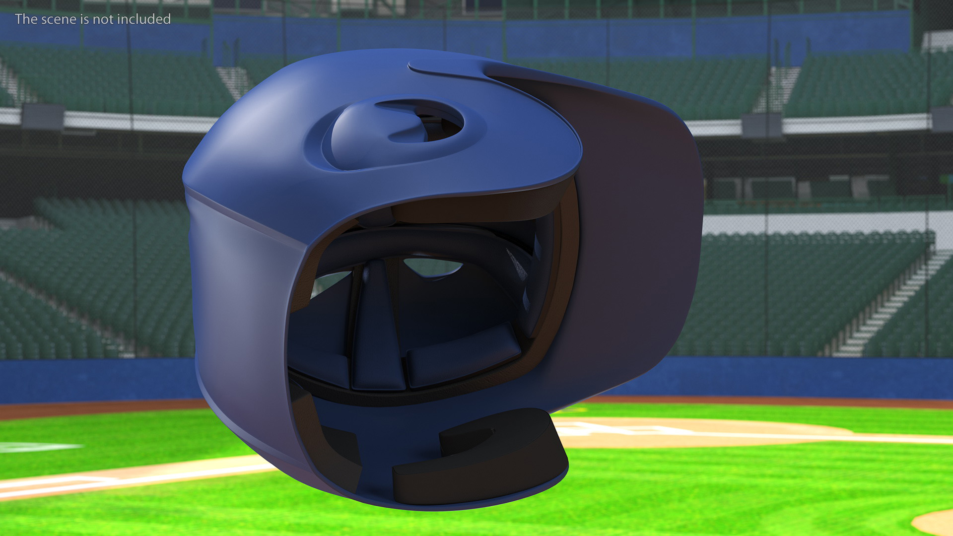 3D Baseball Batting Helmet model