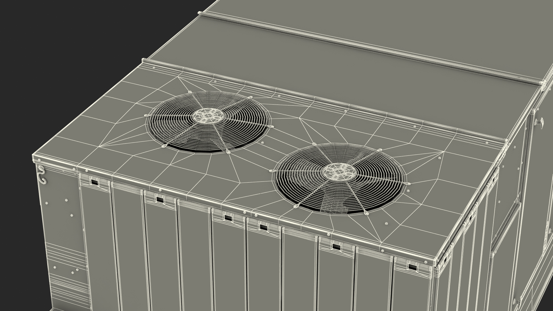 HVAC Unit 3D model