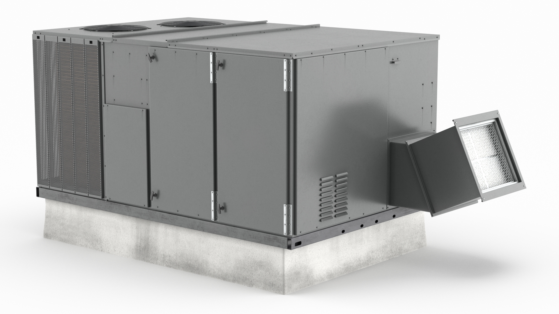 HVAC Unit 3D model