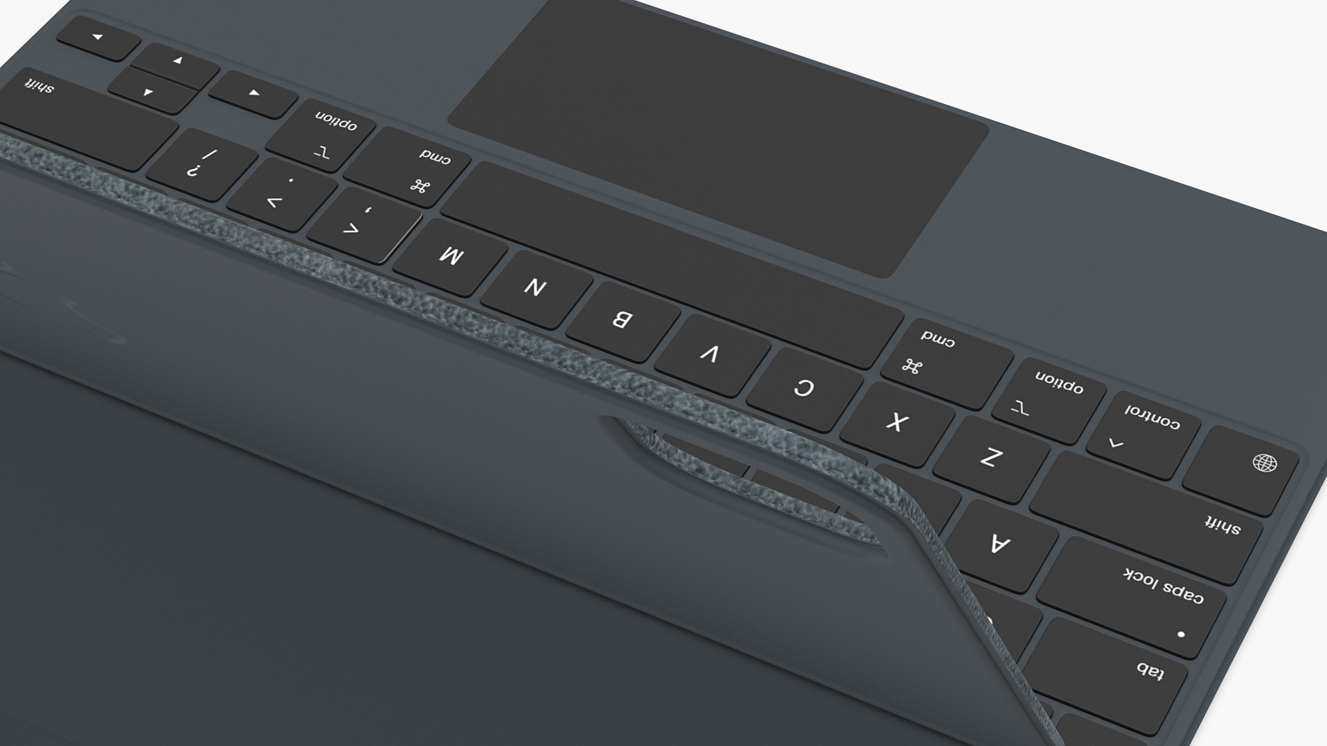 3D model Magic Keyboard for 12 9 inch Rigged