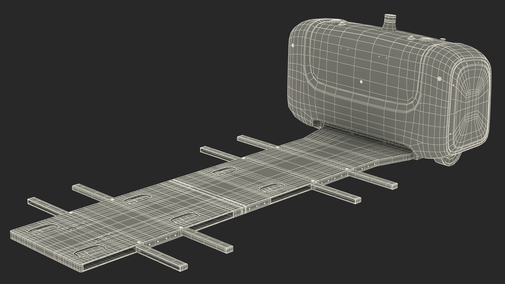 Parking Robot Stan Rigged for Maya 3D model