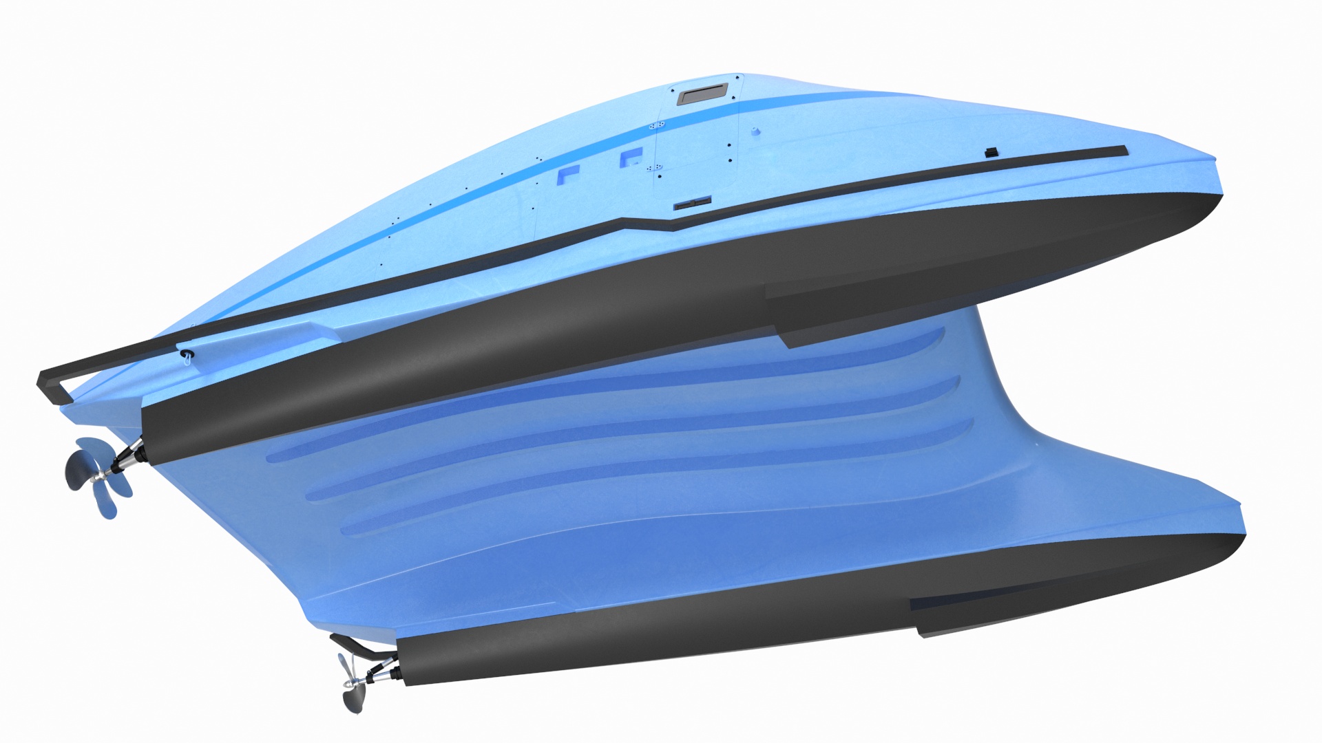 3D Catamaran Ferry Generic model