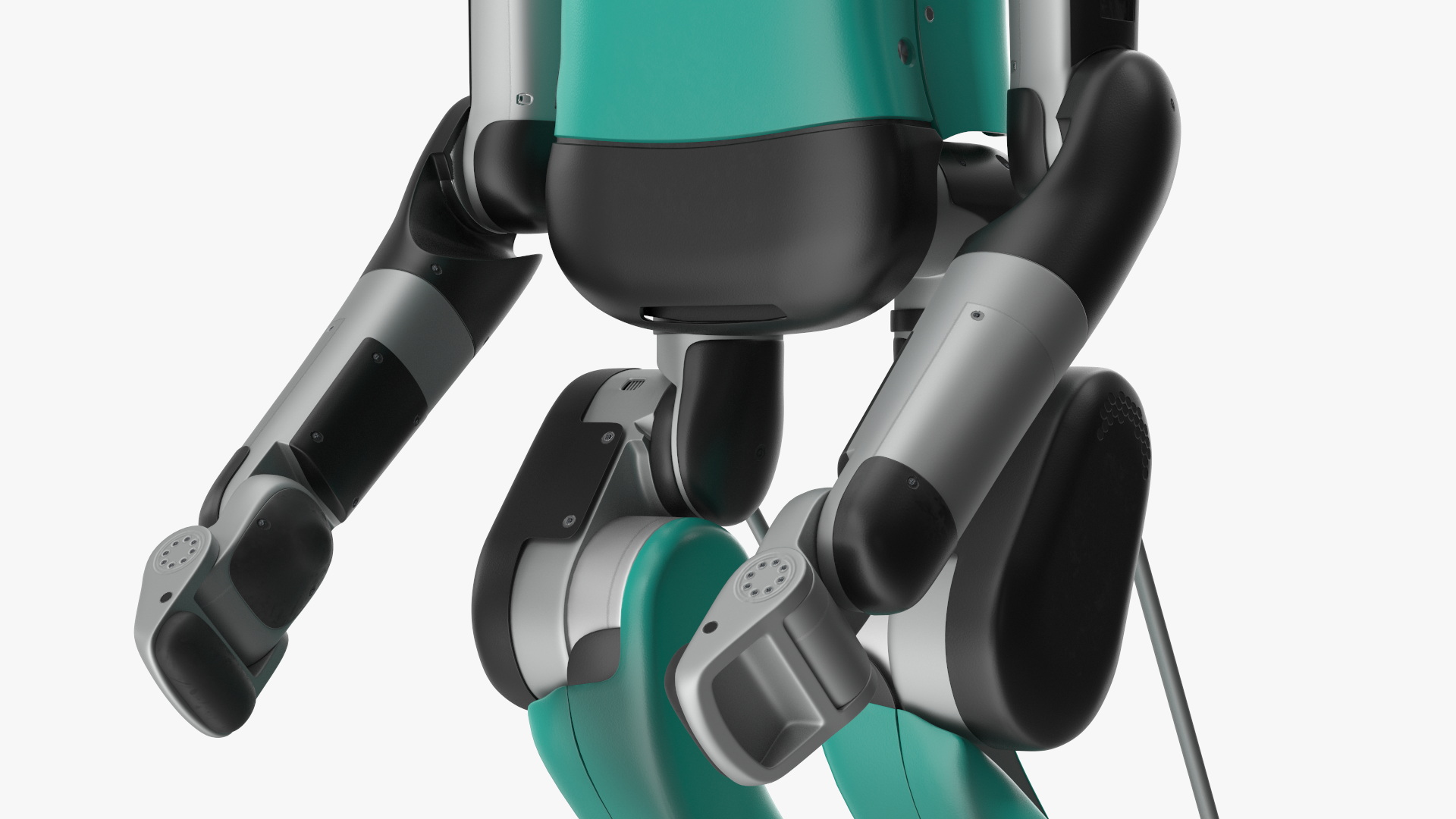 3D Digit Robot Rigged model