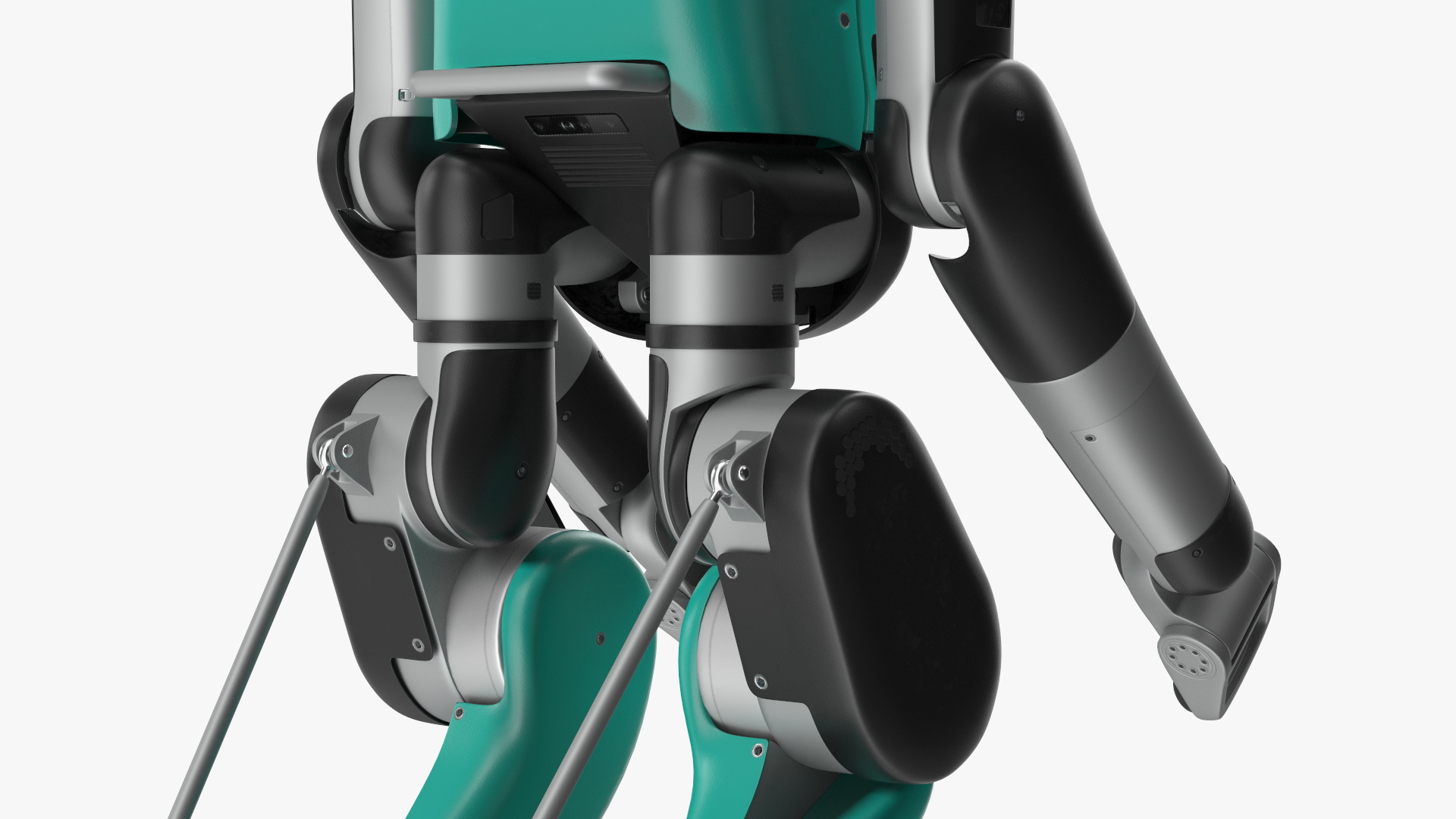 3D Digit Robot Rigged model