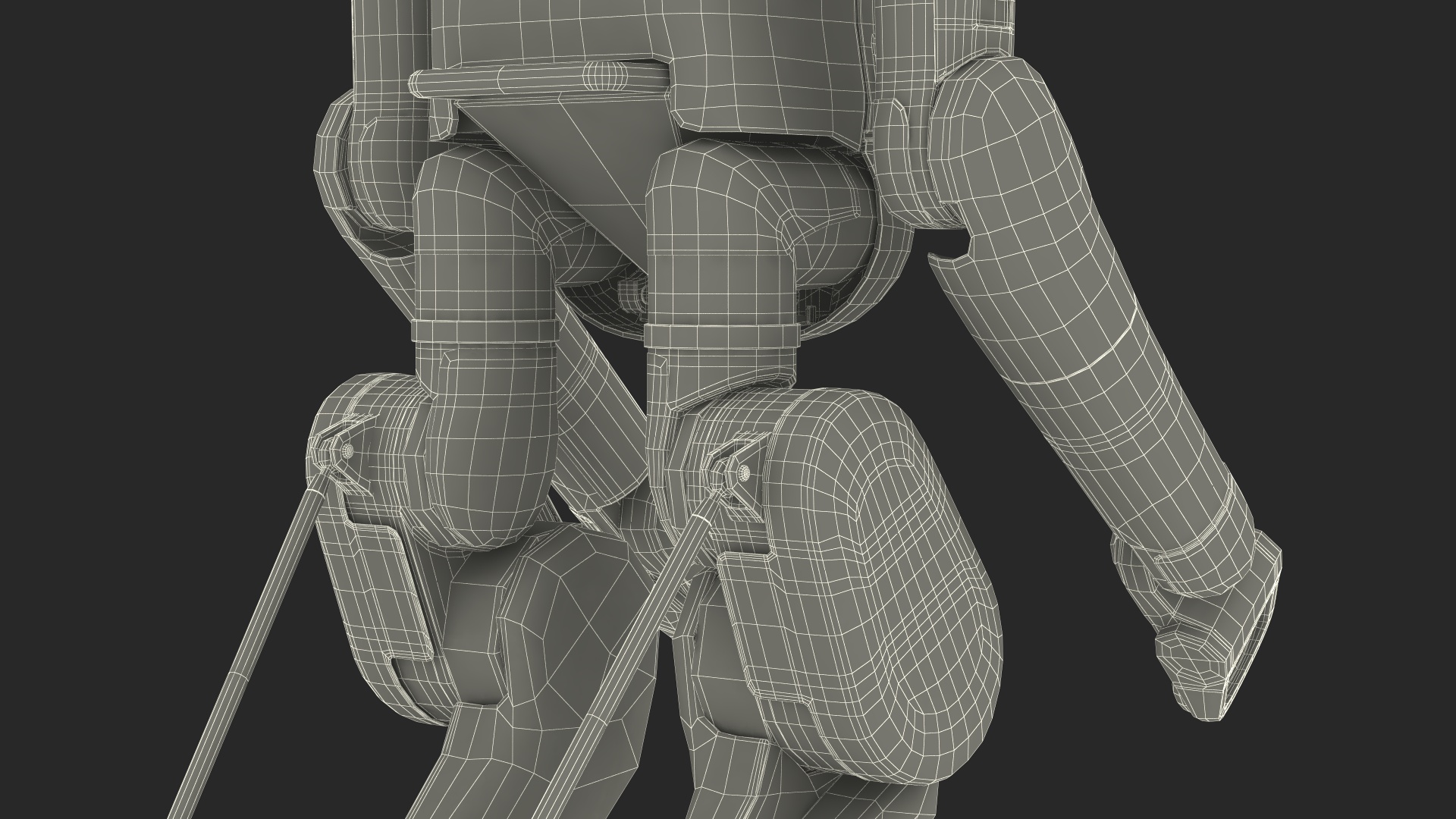 Digit Robot Rigged for Cinema 4D 3D