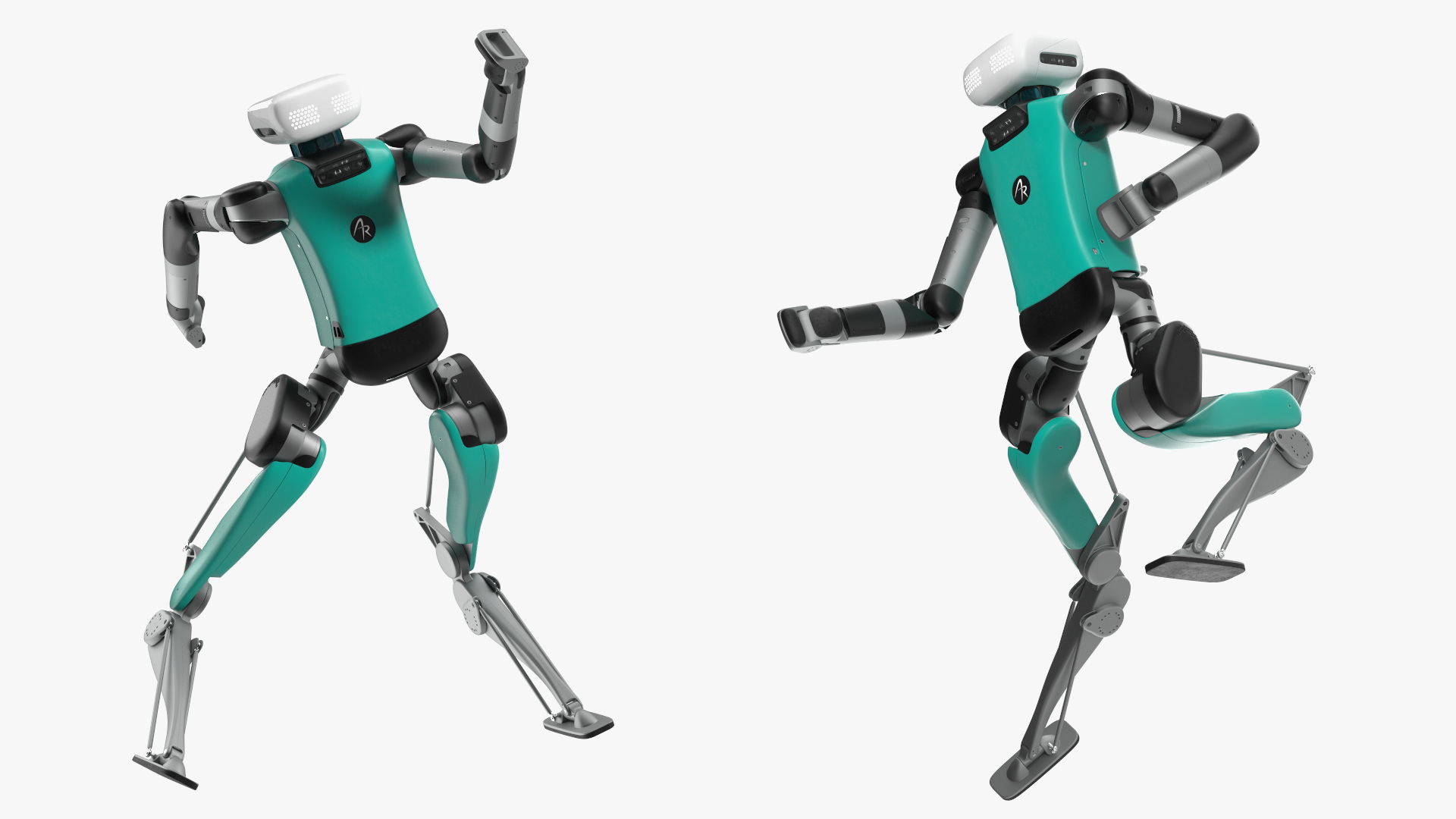 3D Digit Robot Rigged model