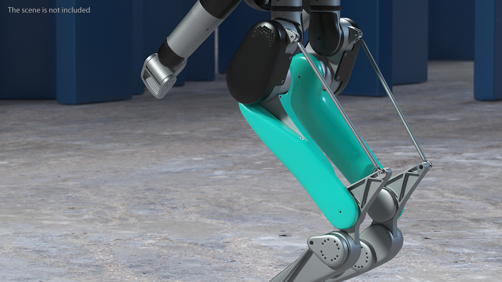 Digit Robot Rigged for Cinema 4D 3D