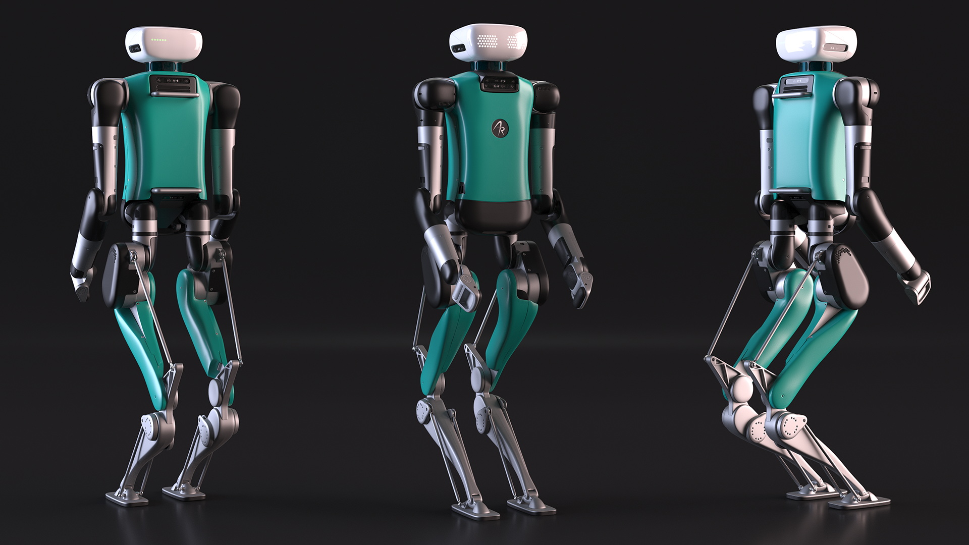 3D Digit Robot Rigged model