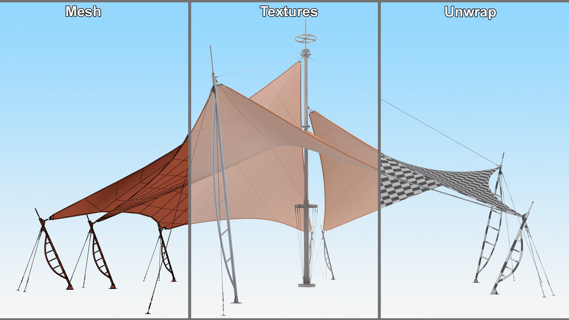 3D Tent Covers