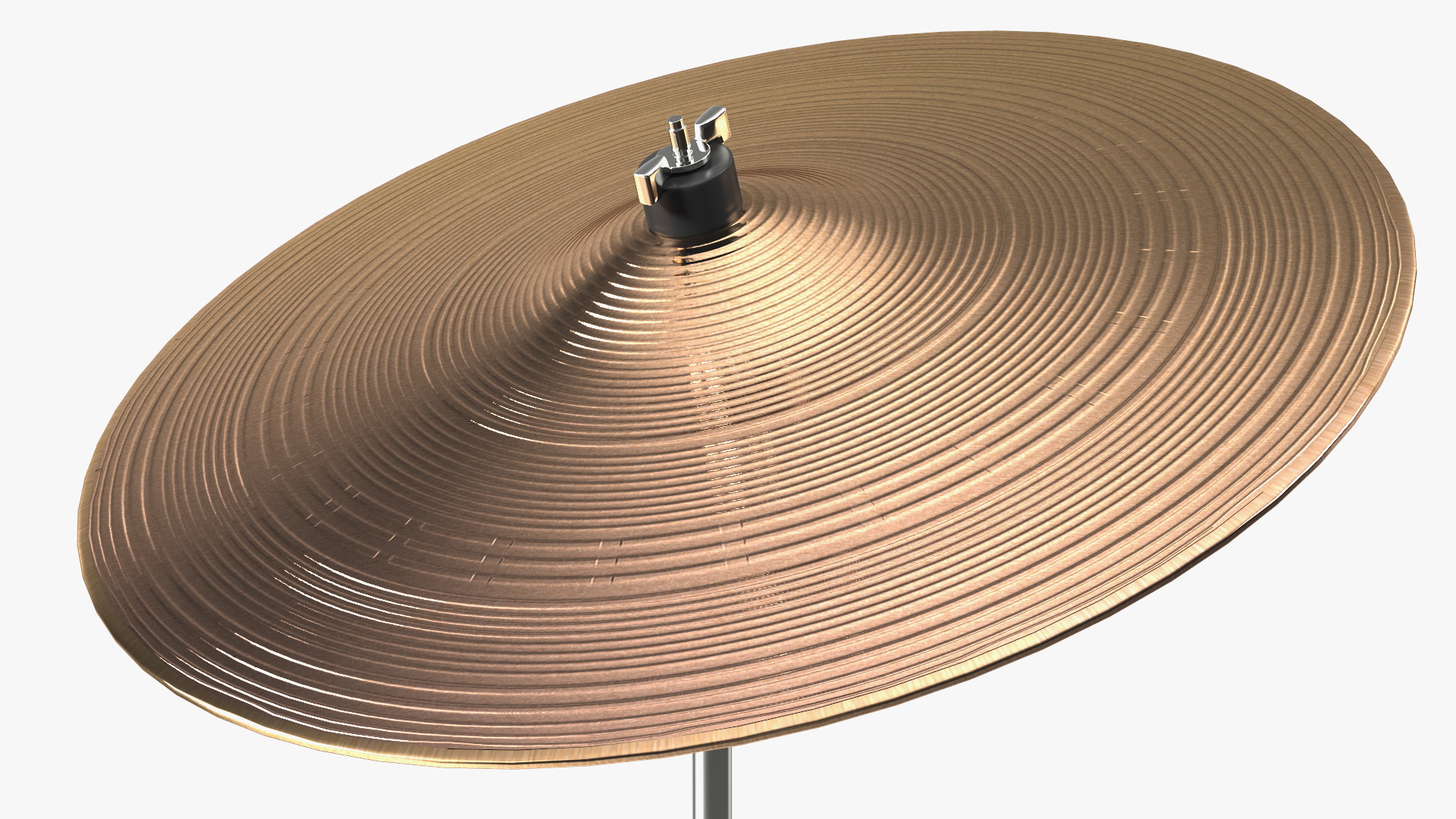 3D Crash Cymbal with Stand model