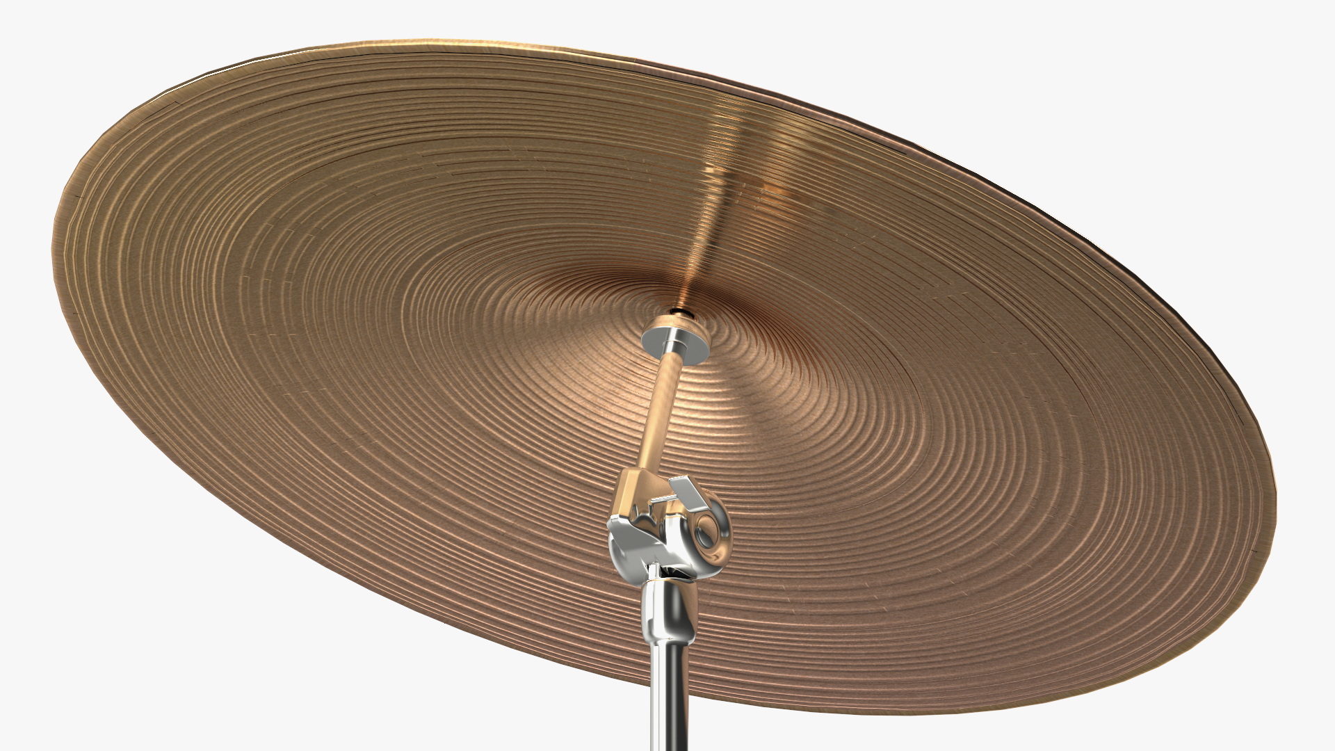 3D Crash Cymbal with Stand model