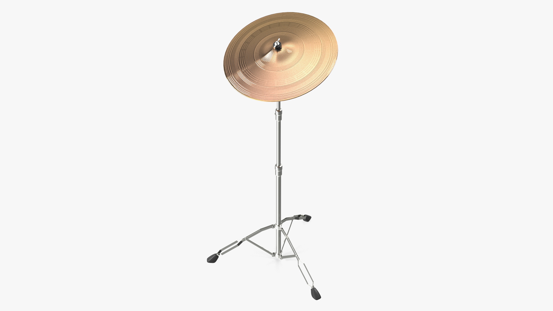 3D Crash Cymbal with Stand model