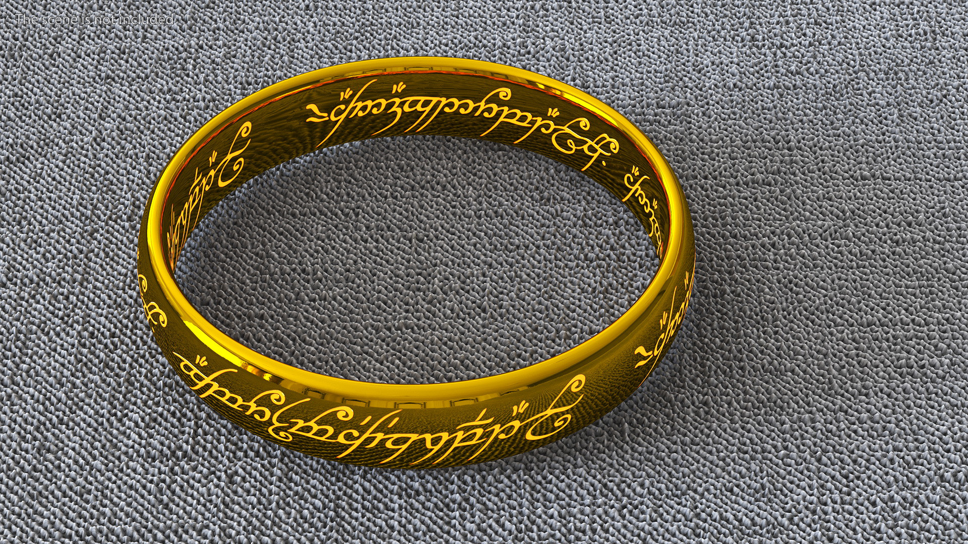 3D Original Ring from LOTR model