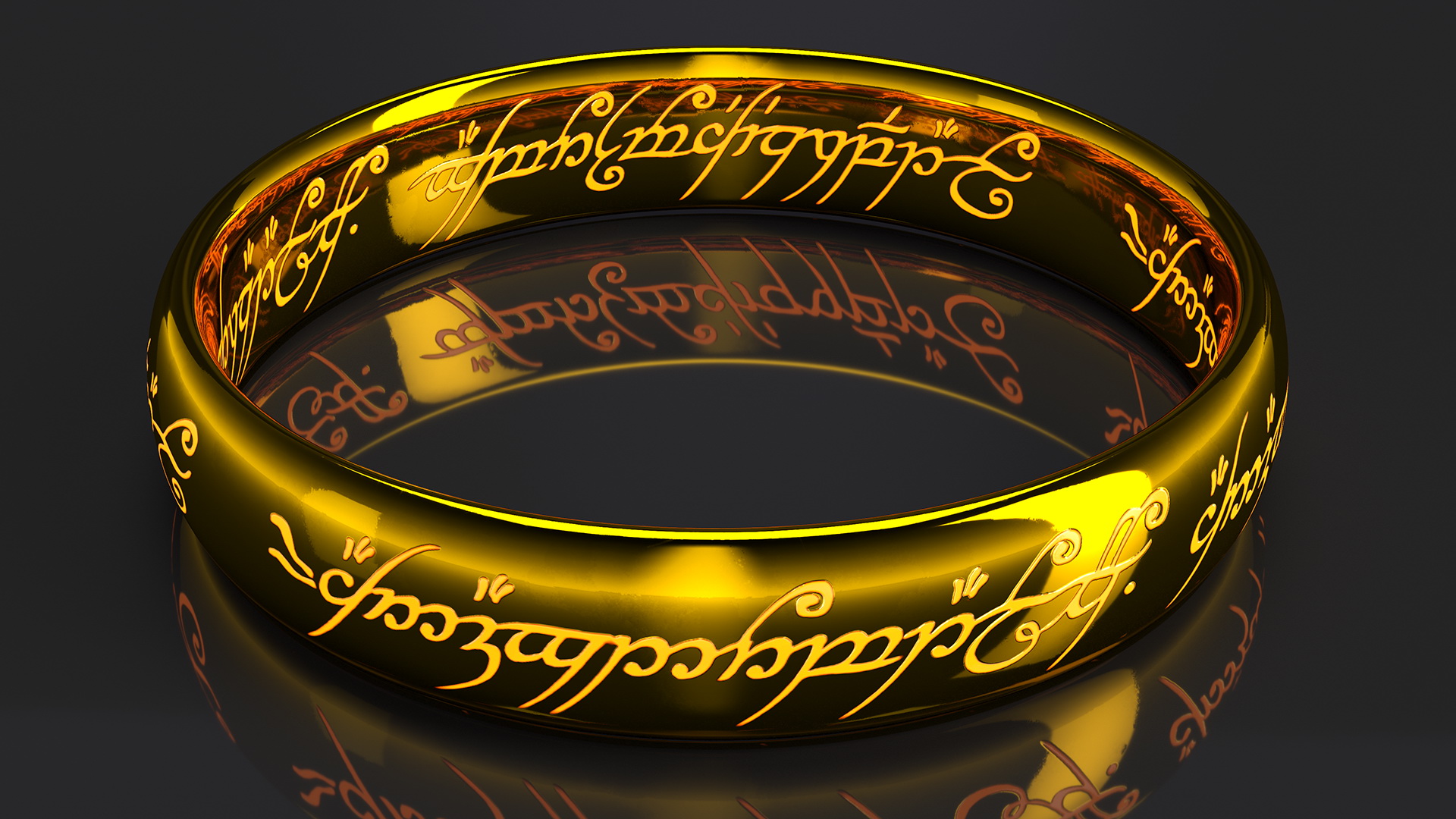 3D Original Ring from LOTR model