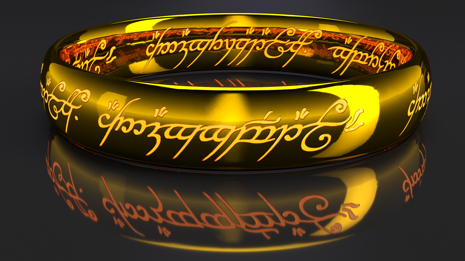 3D Original Ring from LOTR model