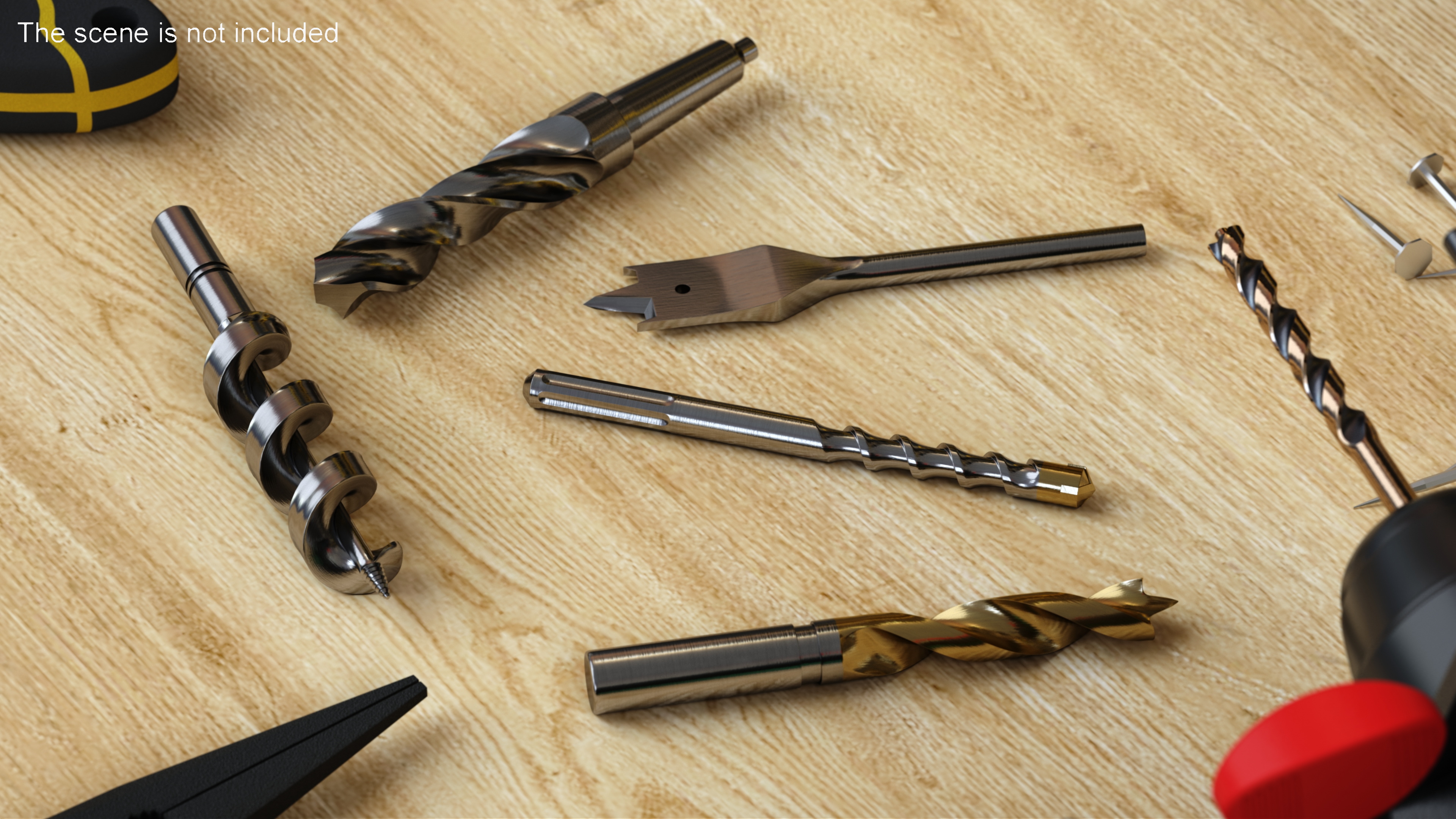 3D Drill Bits Types