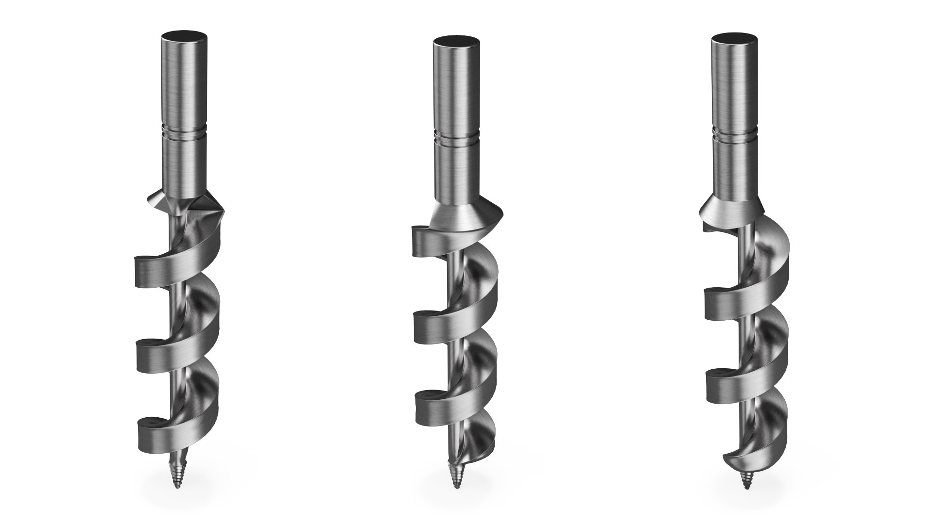 3D Drill Bits Types