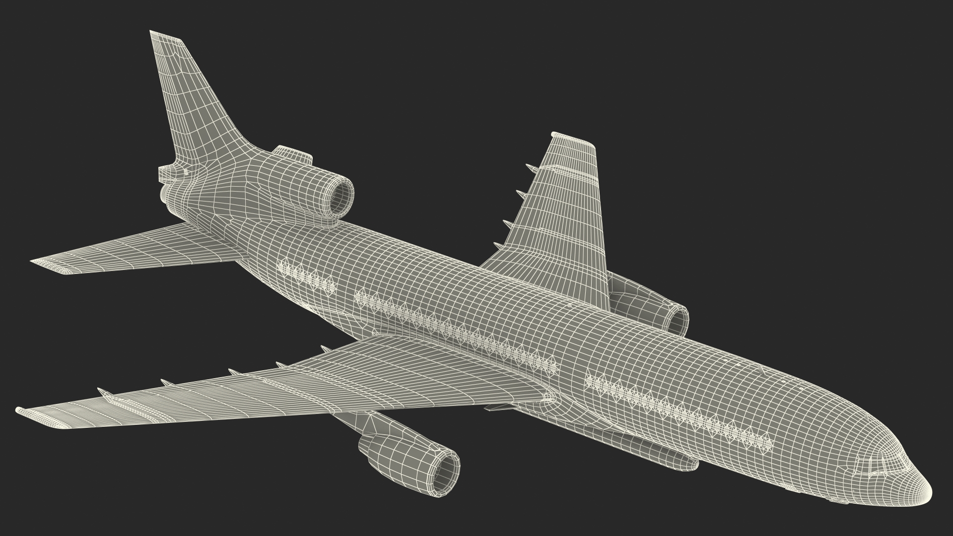 3D Lockheed L1011 Stargazer Carrying Pegasus XL Rocket