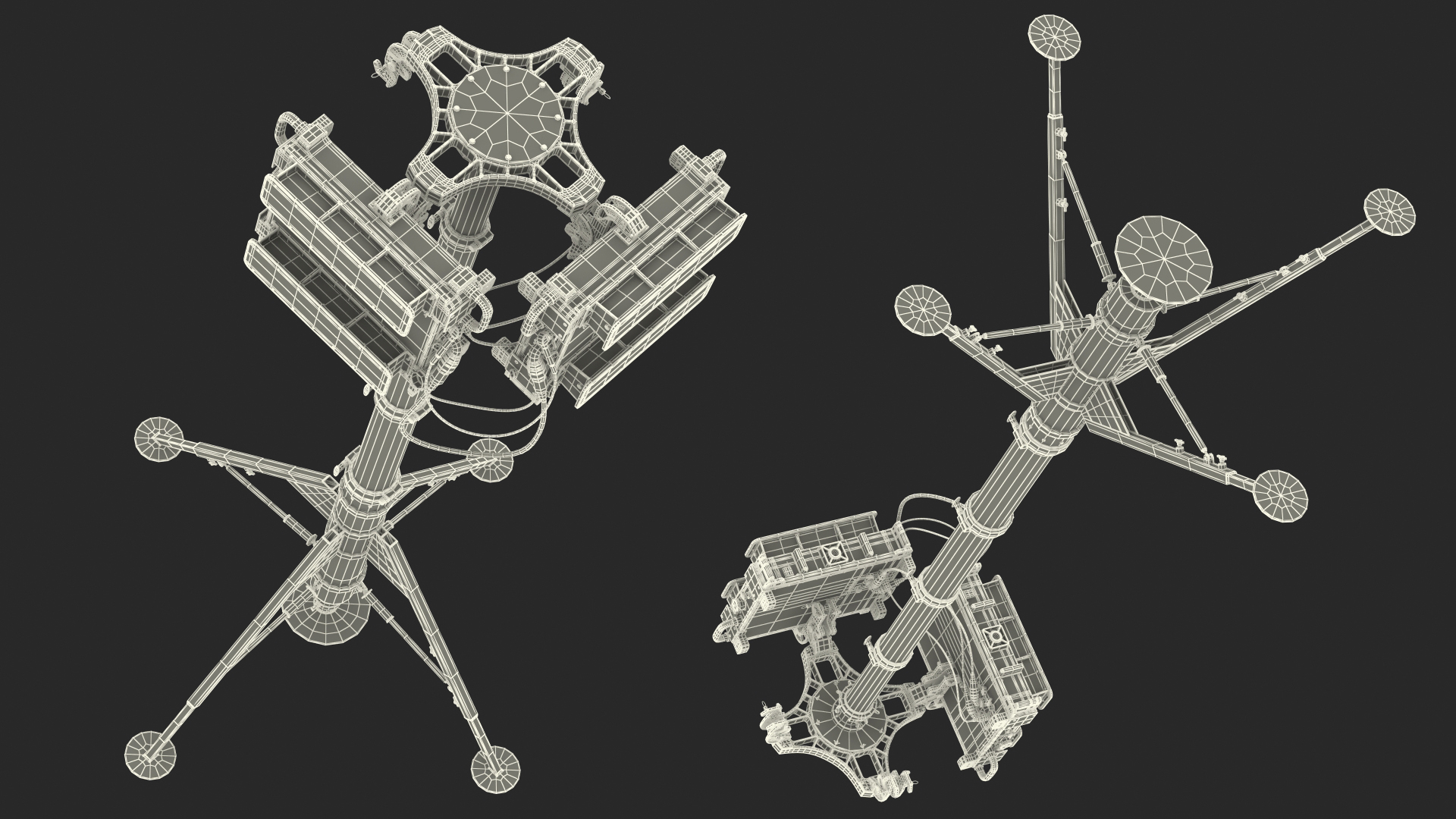 Drone Detection Air Security Radar 3D model