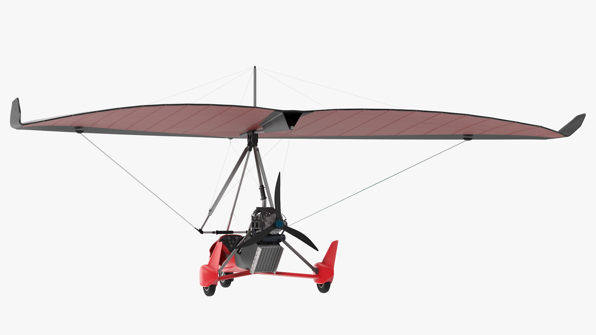 3D Tandem Ultralight Trike Generic